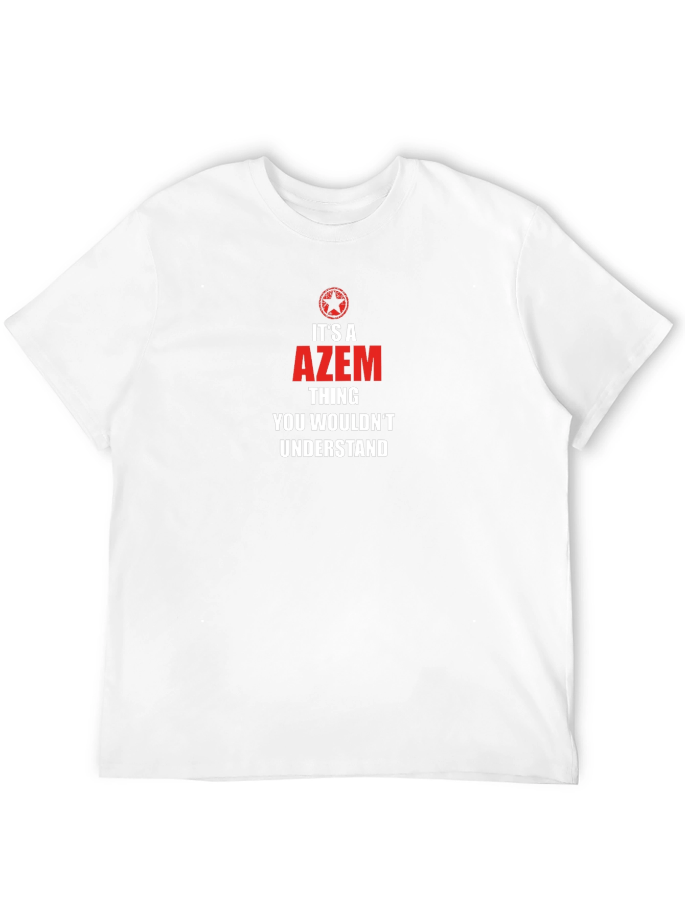 Its A Azem Thing T-Shirt - Black