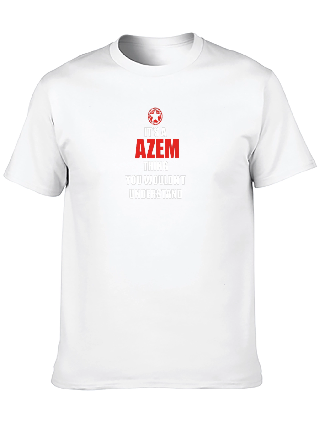 Its A Azem Thing T-Shirt - Black