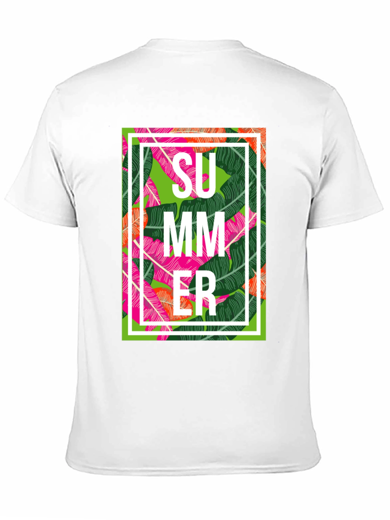 Tropical Summer Graphic Tee - Stylish Mens T-Shirt