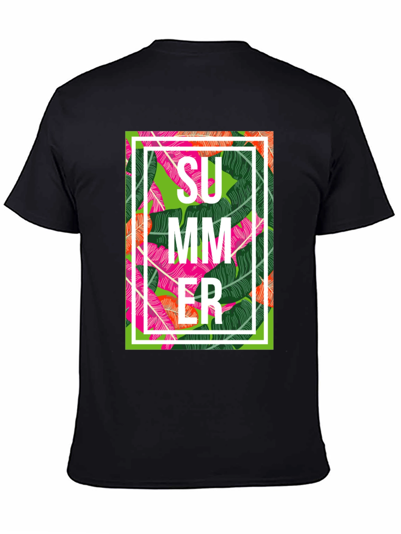 Tropical Summer Graphic Tee - Stylish Mens T-Shirt