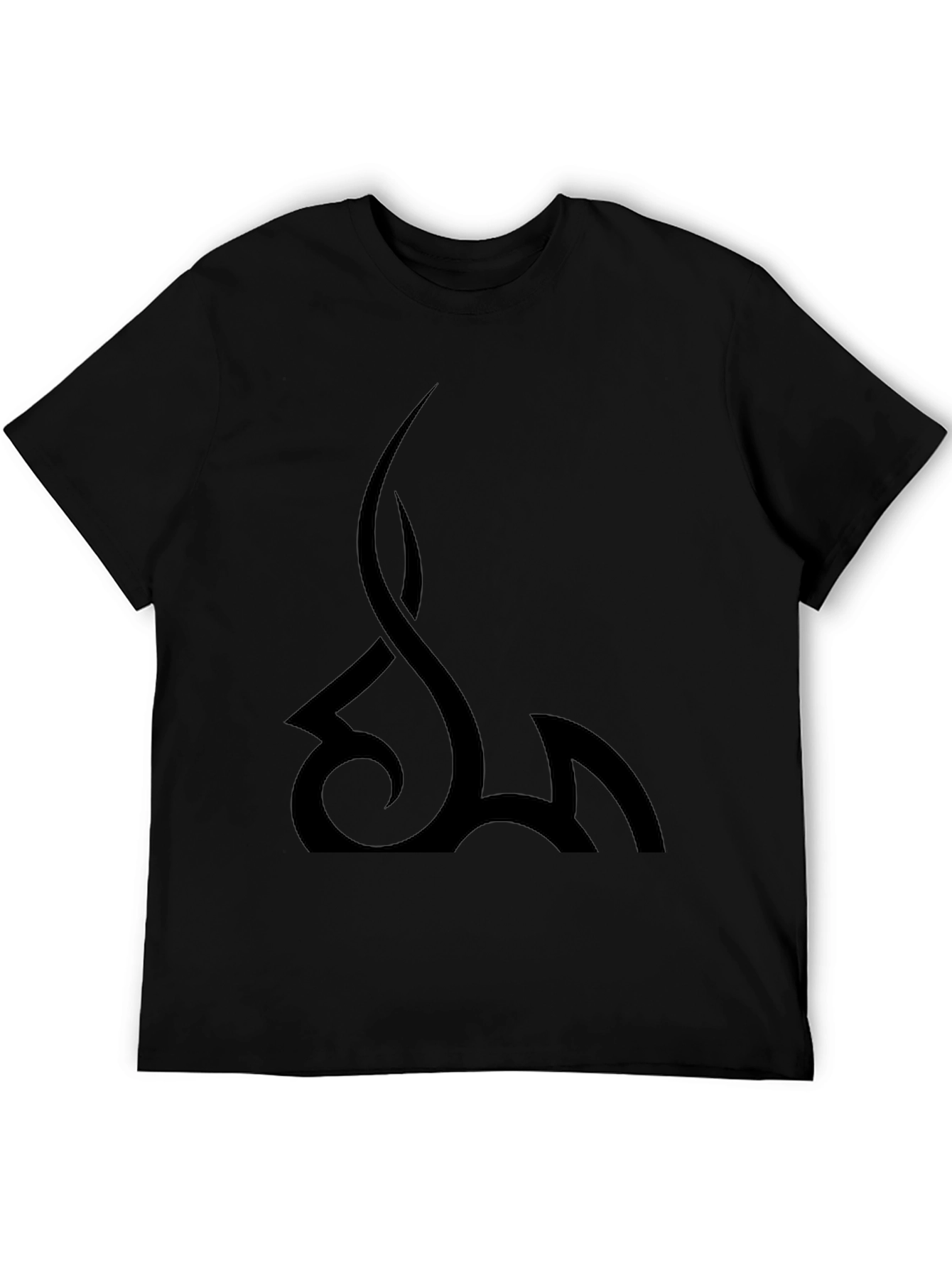 Tribal Graphic Black T-Shirt - Mens Fashion