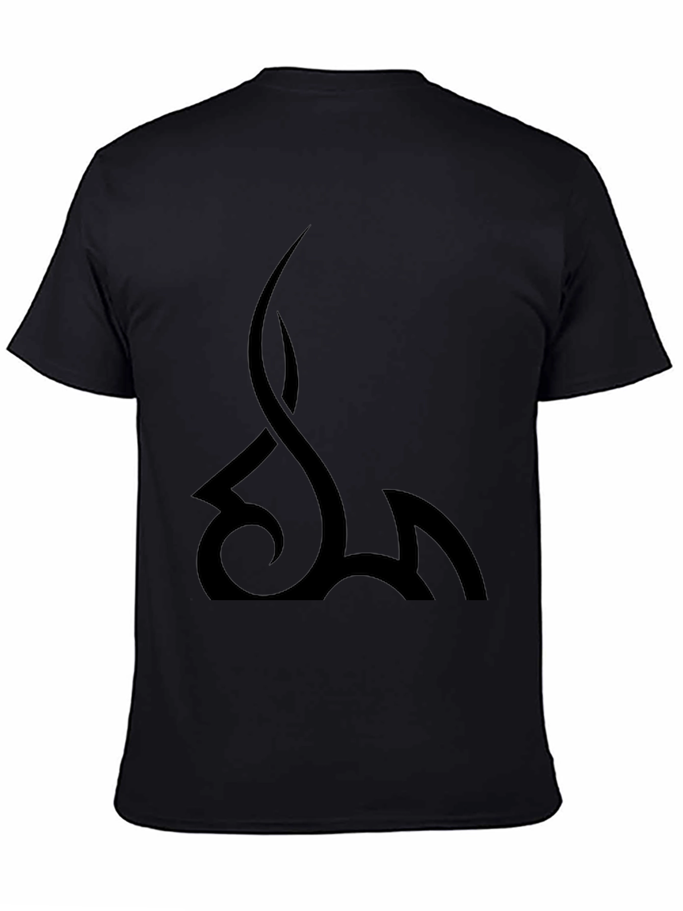 Tribal Graphic Black T-Shirt - Mens Fashion