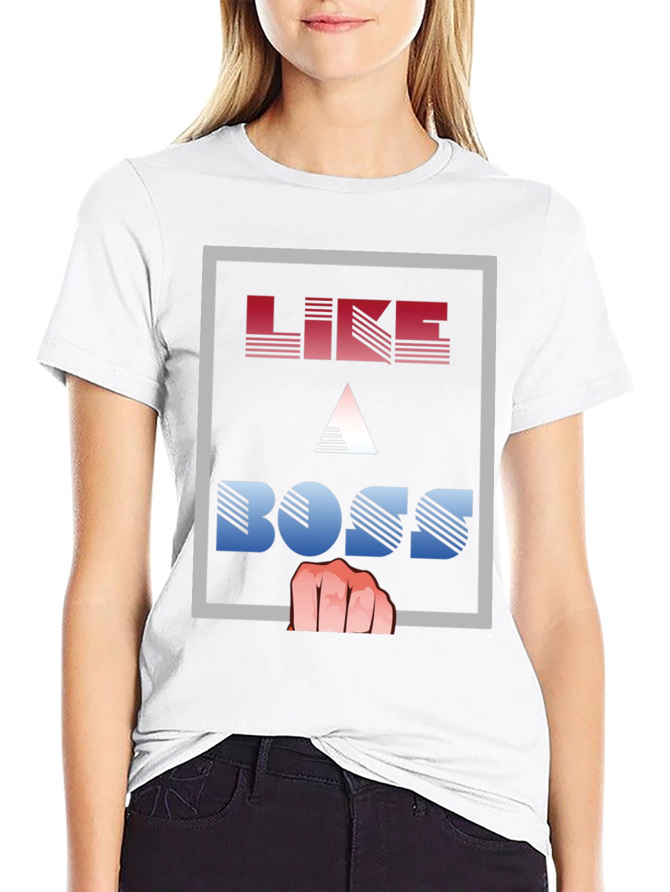 Like a Boss T-Shirt - Graphic Print