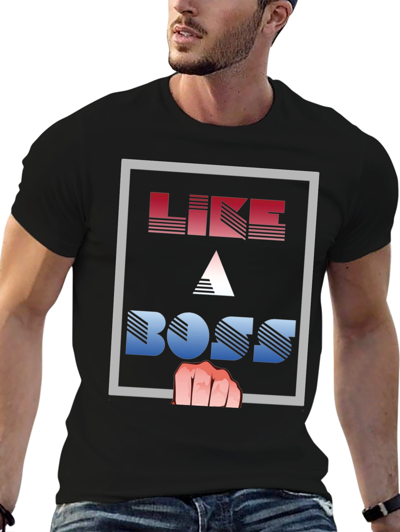 Like a Boss T-Shirt - Graphic Print