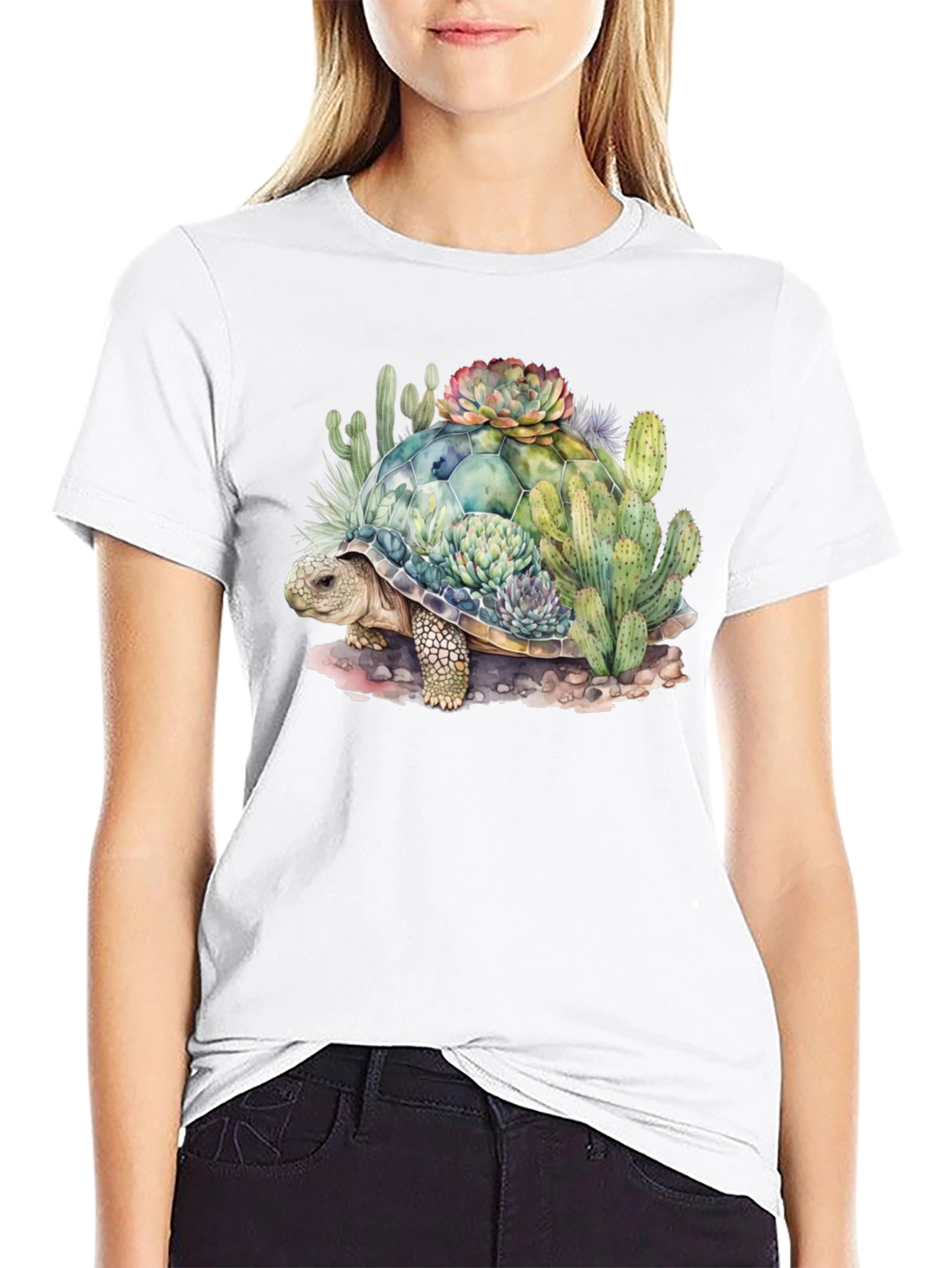 Turtle Succulent T-Shirt