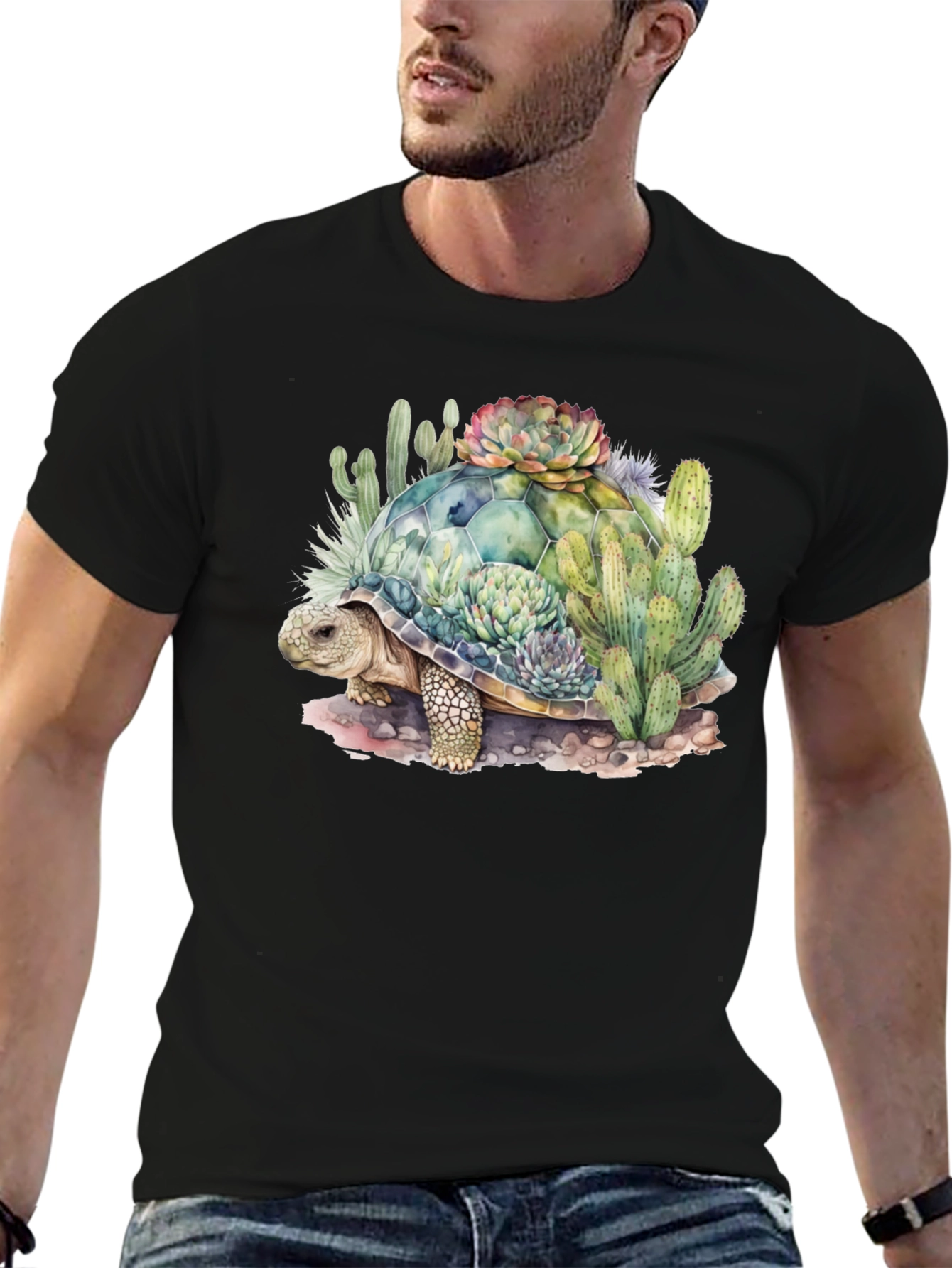 Turtle Succulent T-Shirt