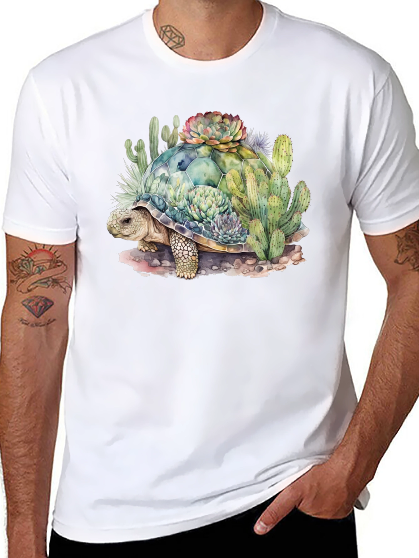 Turtle Succulent T-Shirt