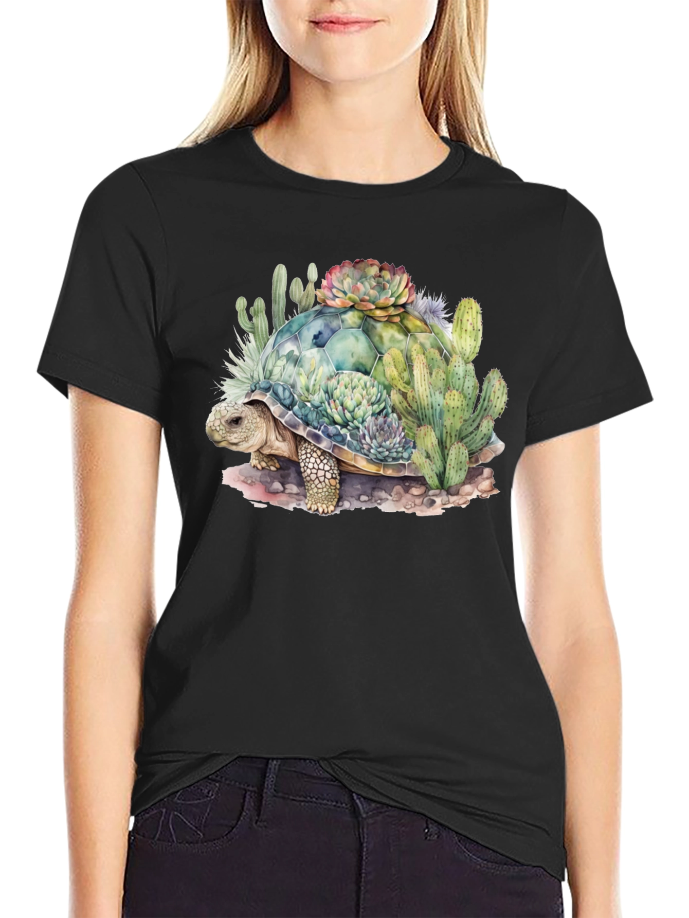 Turtle Succulent T-Shirt