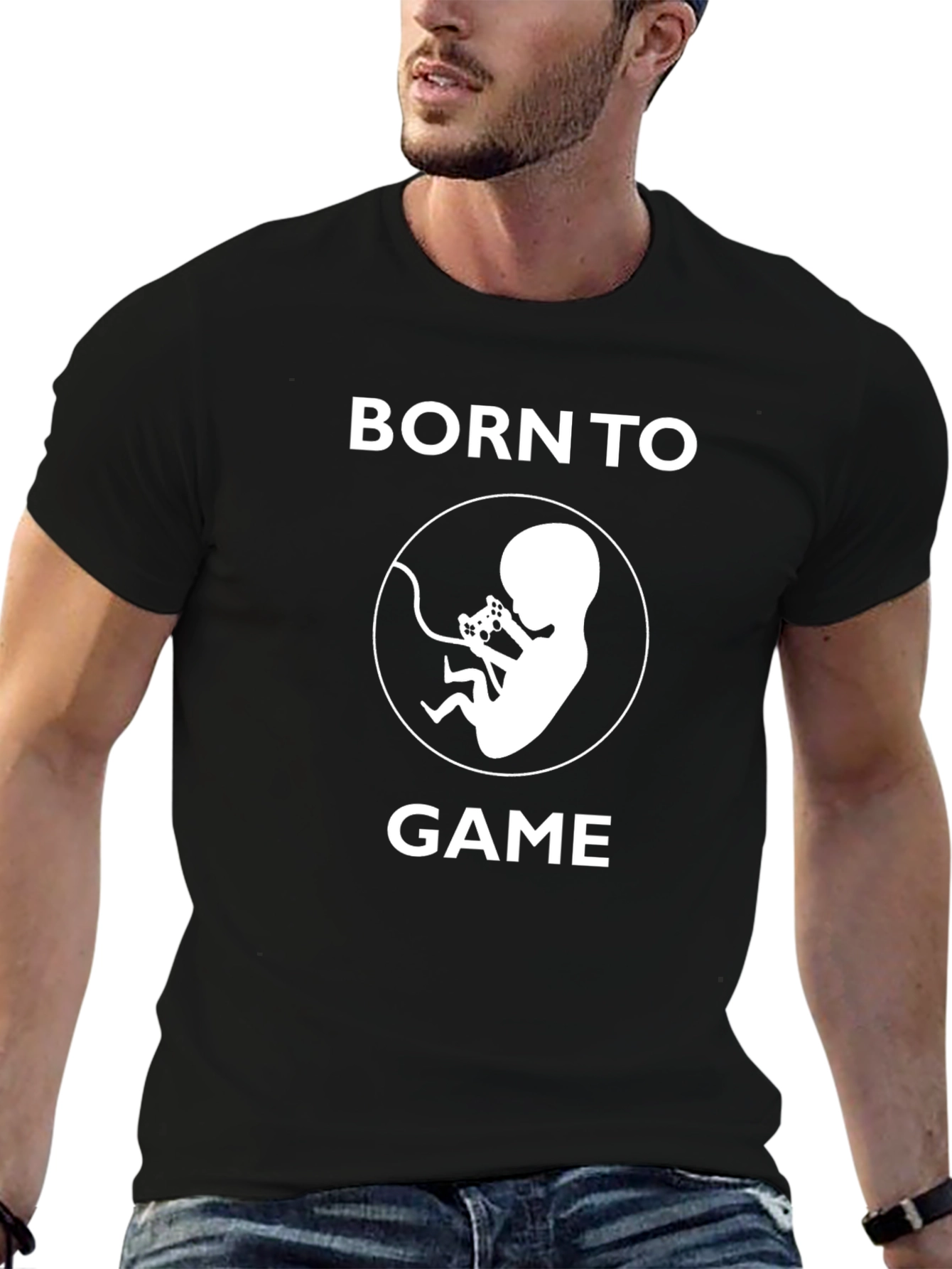 Born to Game T-Shirt - Gamer Baby Tee