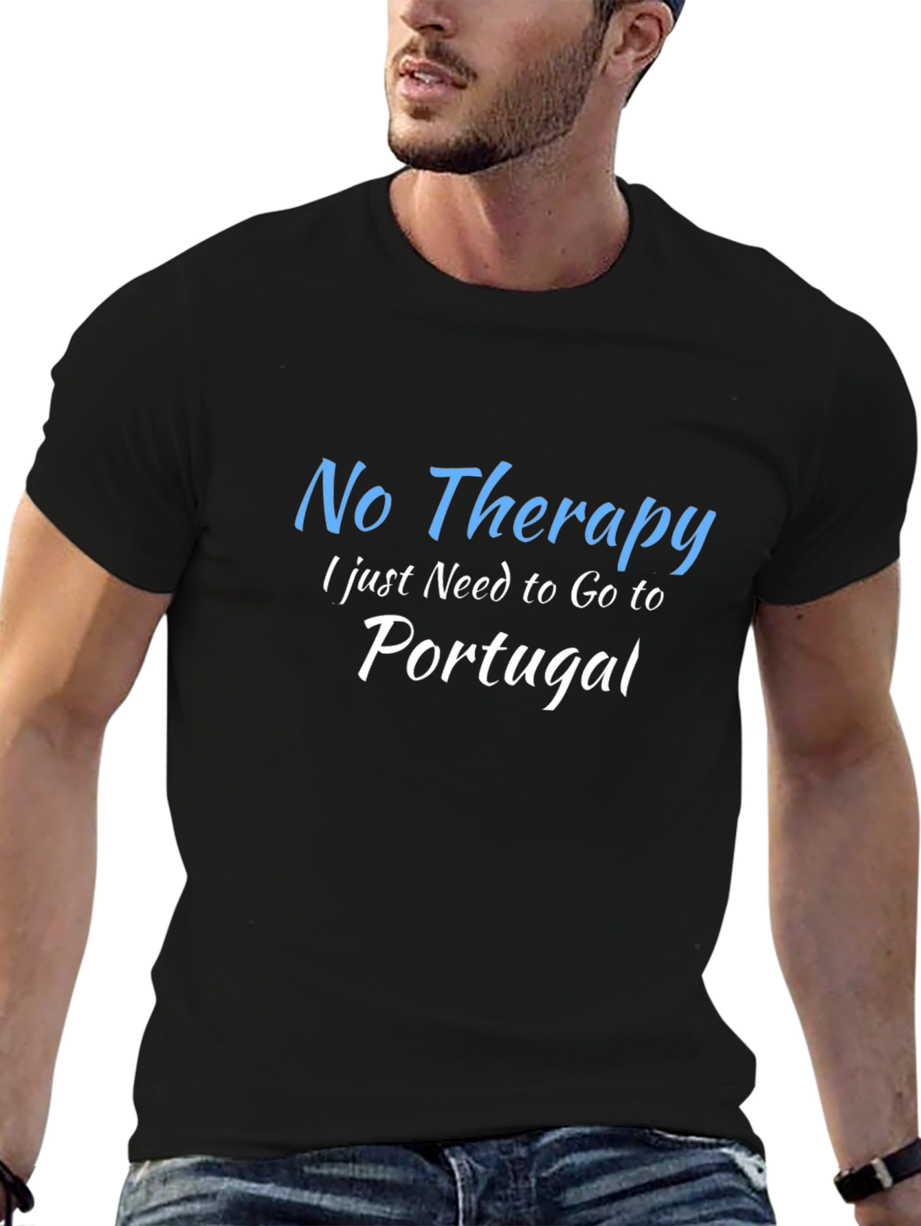 Portugal Therapy T-Shirt - Funny Travel Tee