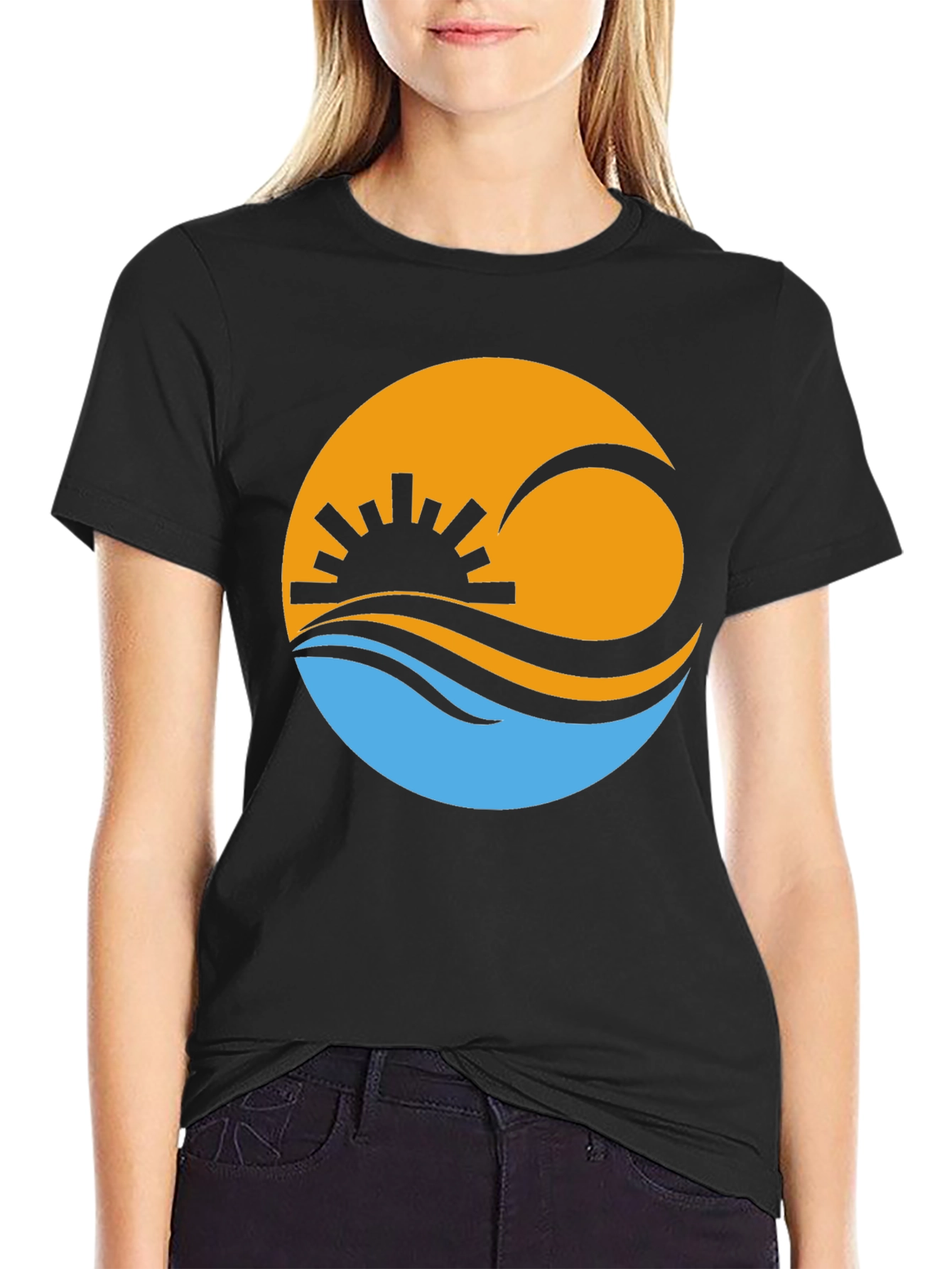 Sunset Graphic Tee - Stylish Unisex T-Shirt
