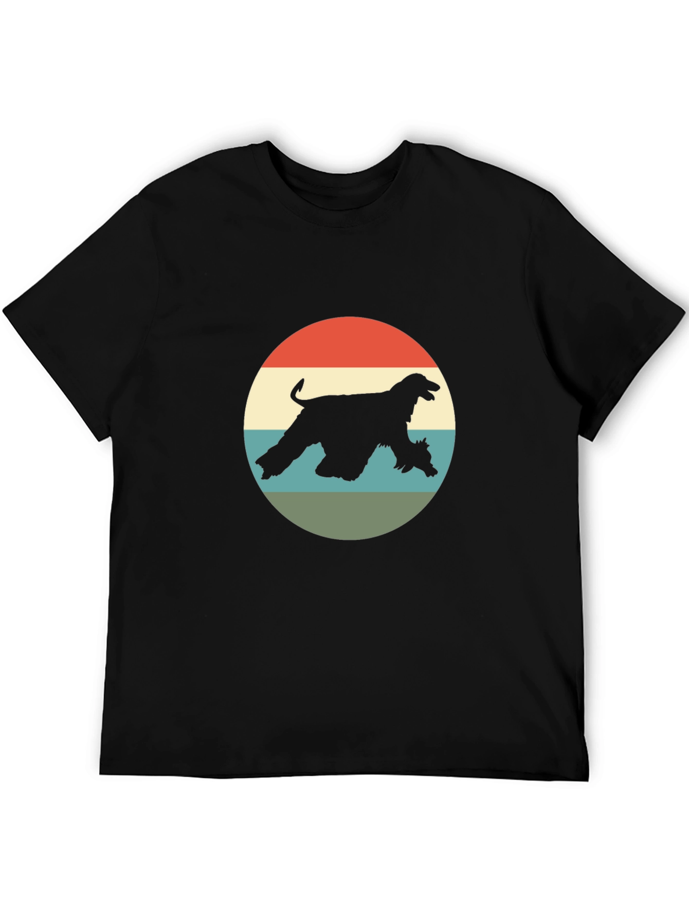 Retro Afghan Hound T-Shirt