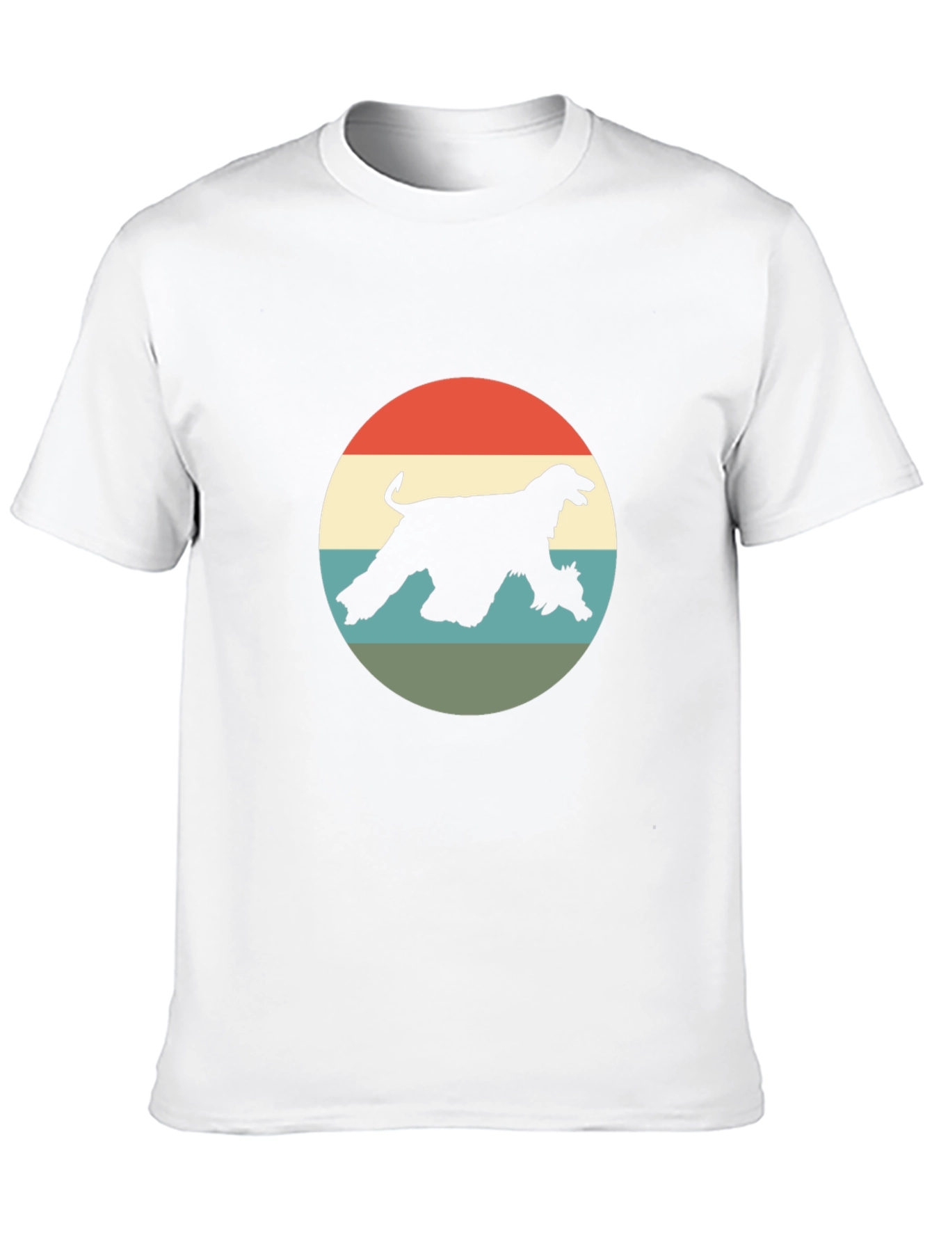 Retro Afghan Hound T-Shirt