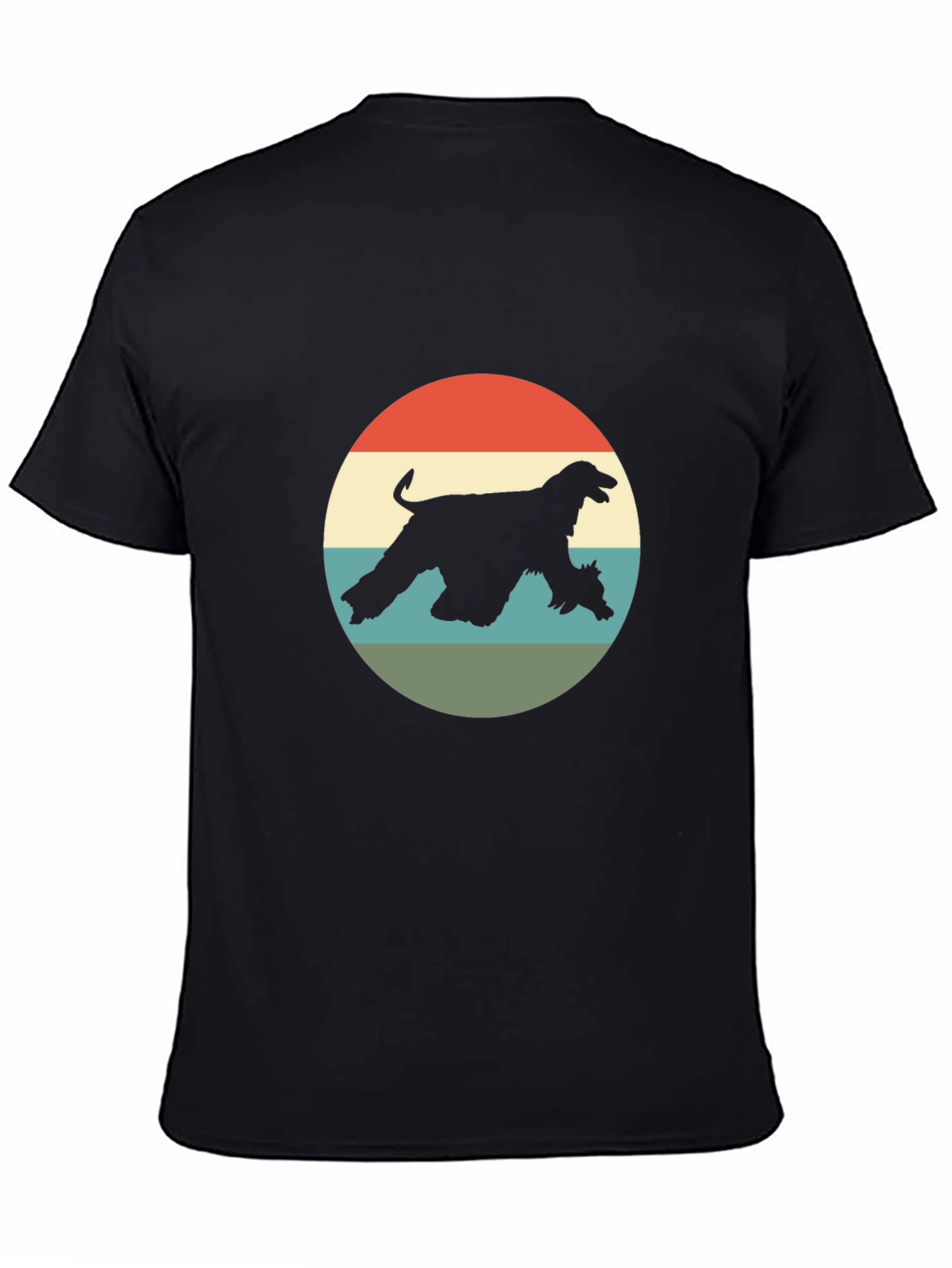 Retro Afghan Hound T-Shirt