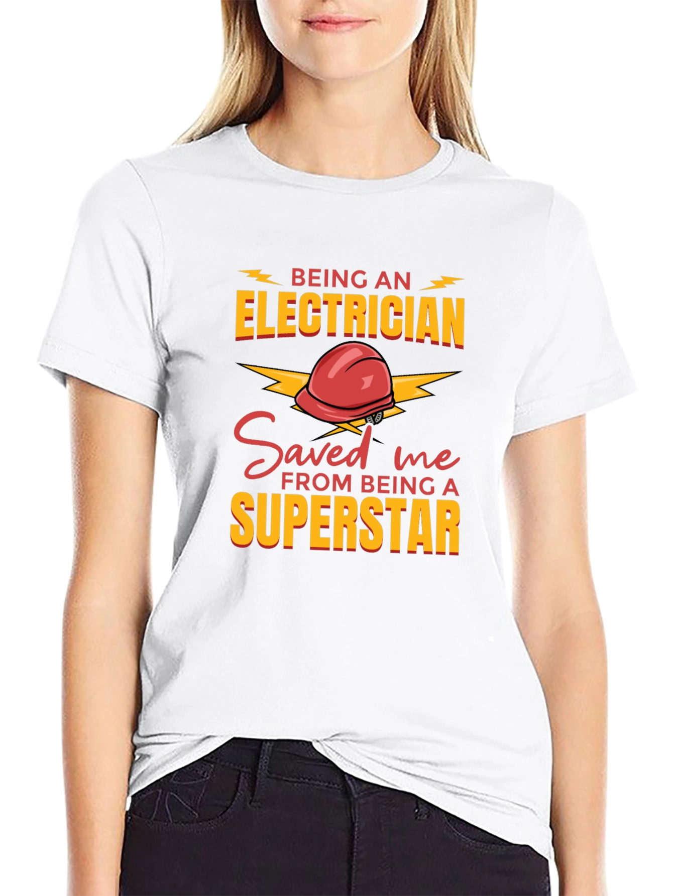 Electrician Saved Me T-Shirt