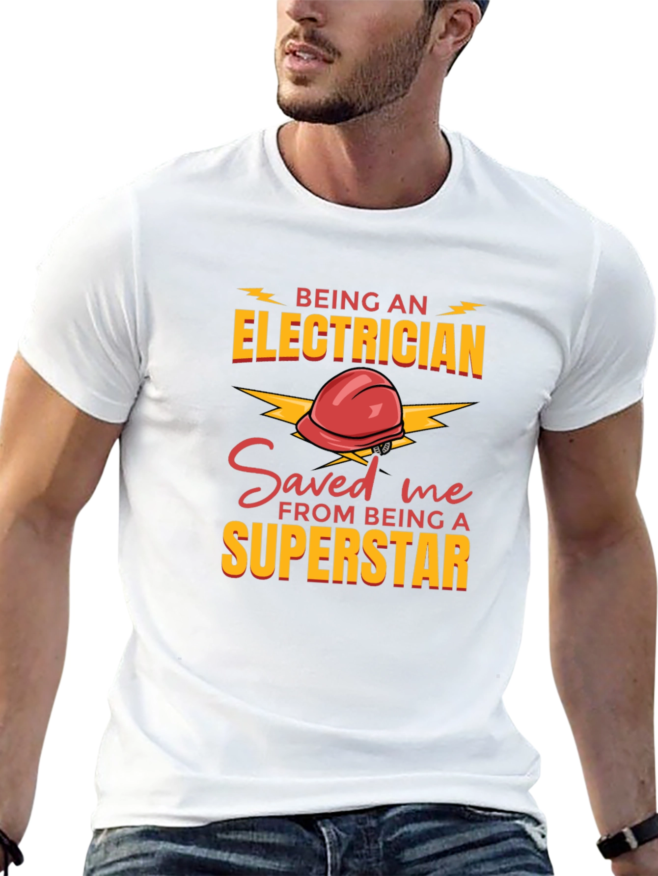 Electrician Saved Me T-Shirt