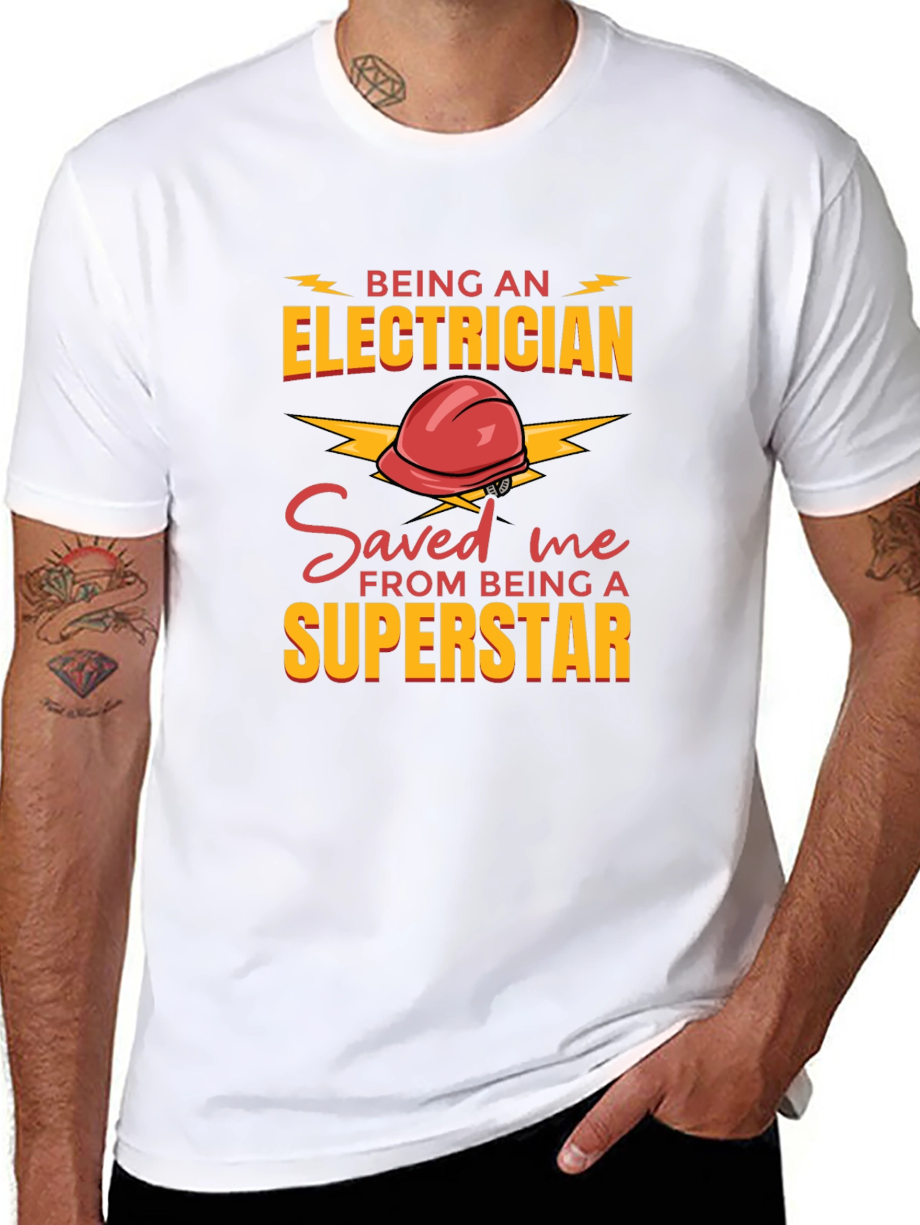 Electrician Saved Me T-Shirt