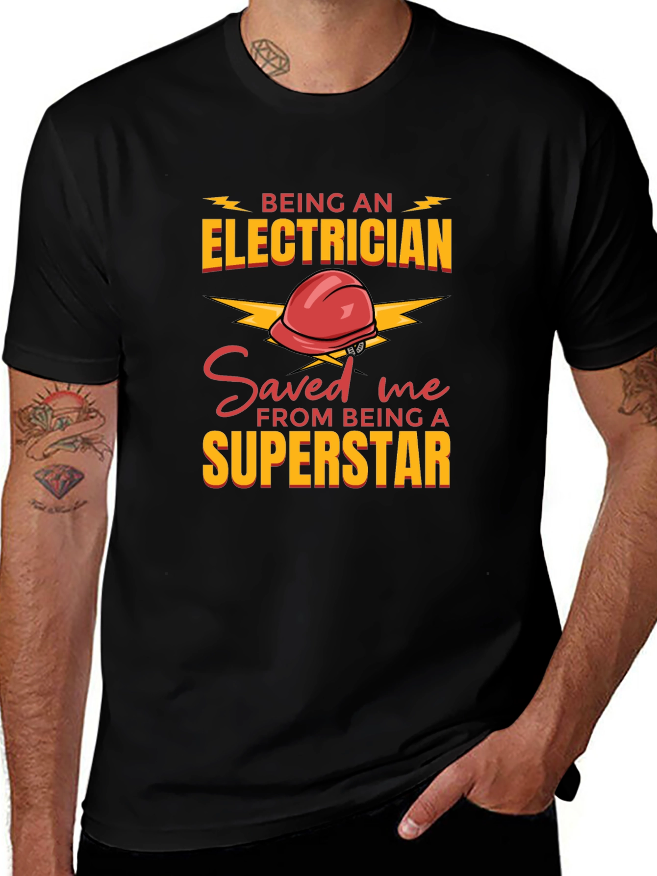 Electrician Saved Me T-Shirt