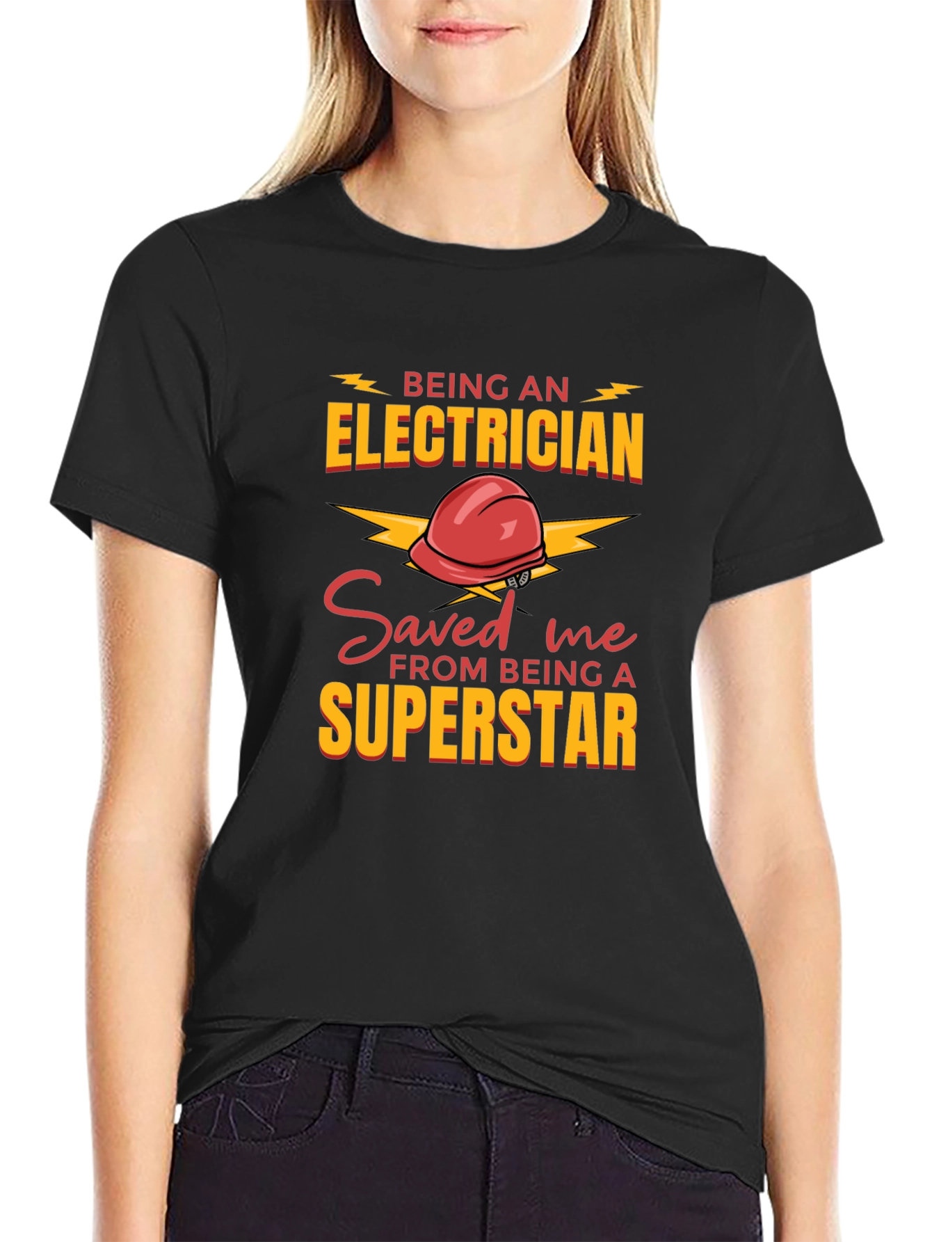 Electrician Saved Me T-Shirt