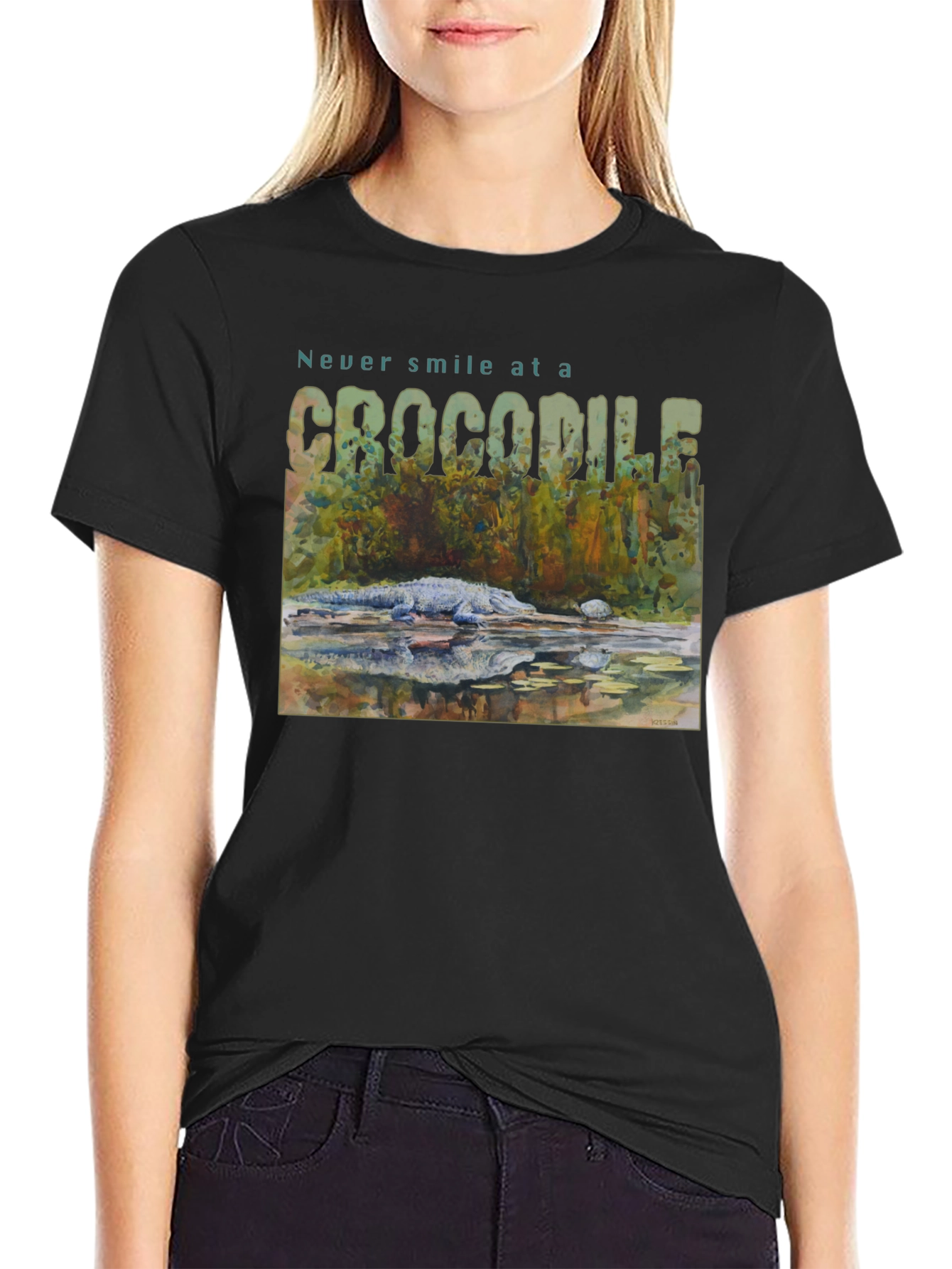 Never Smile At A Crocodile T-Shirt