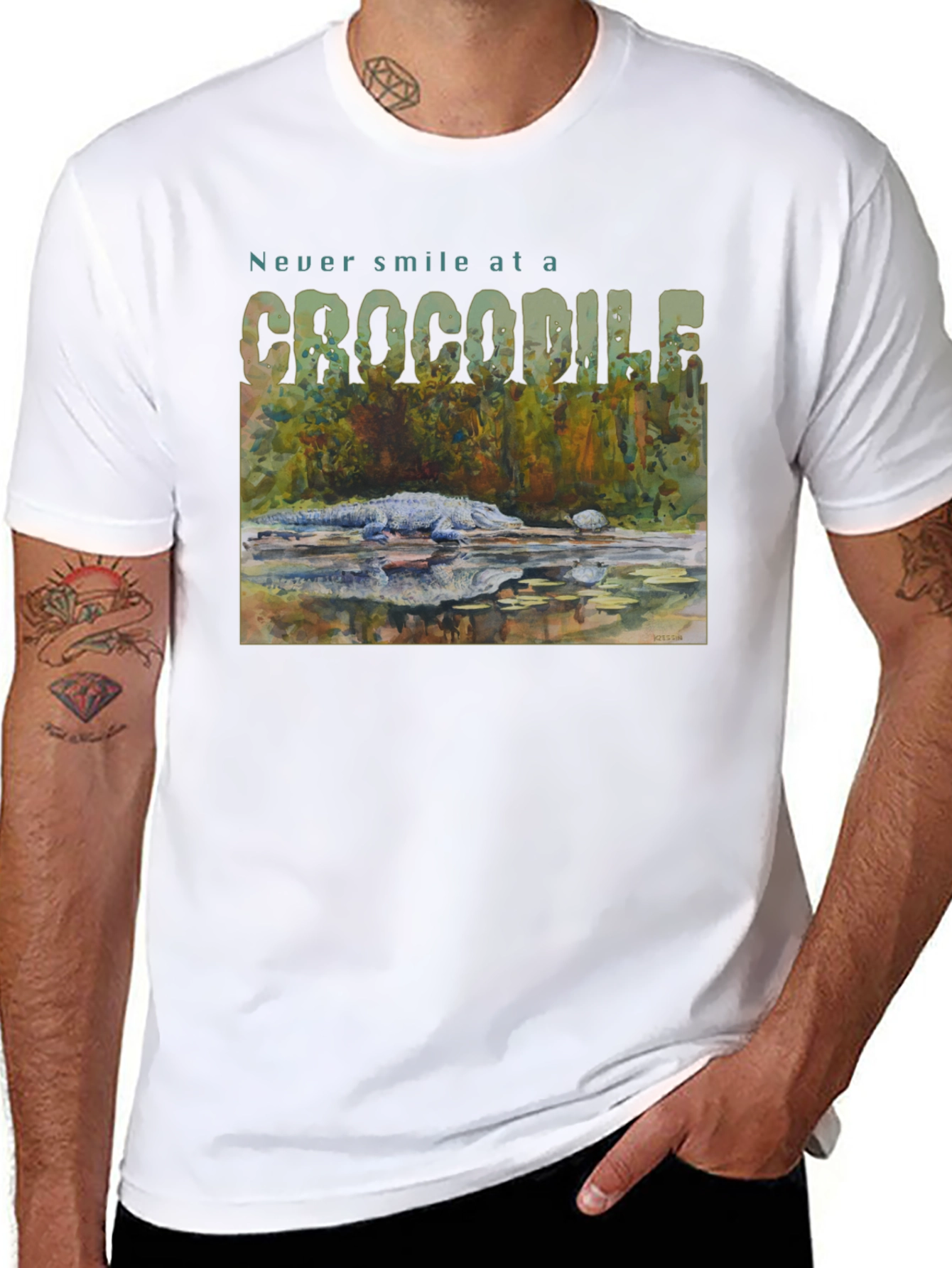 Never Smile At A Crocodile T-Shirt