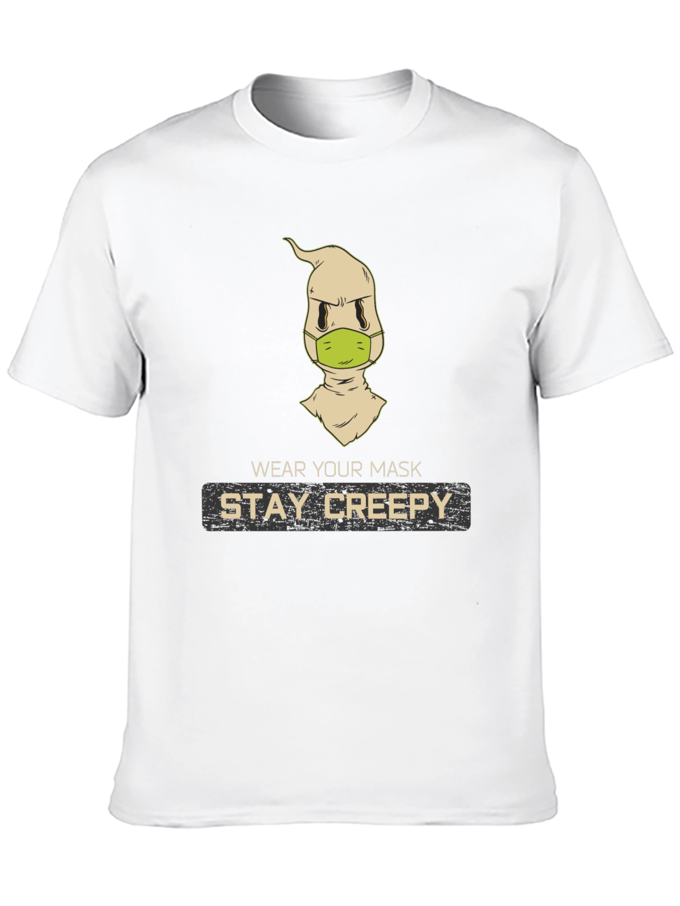 Stay Creepy Masked Ghost T-Shirt
