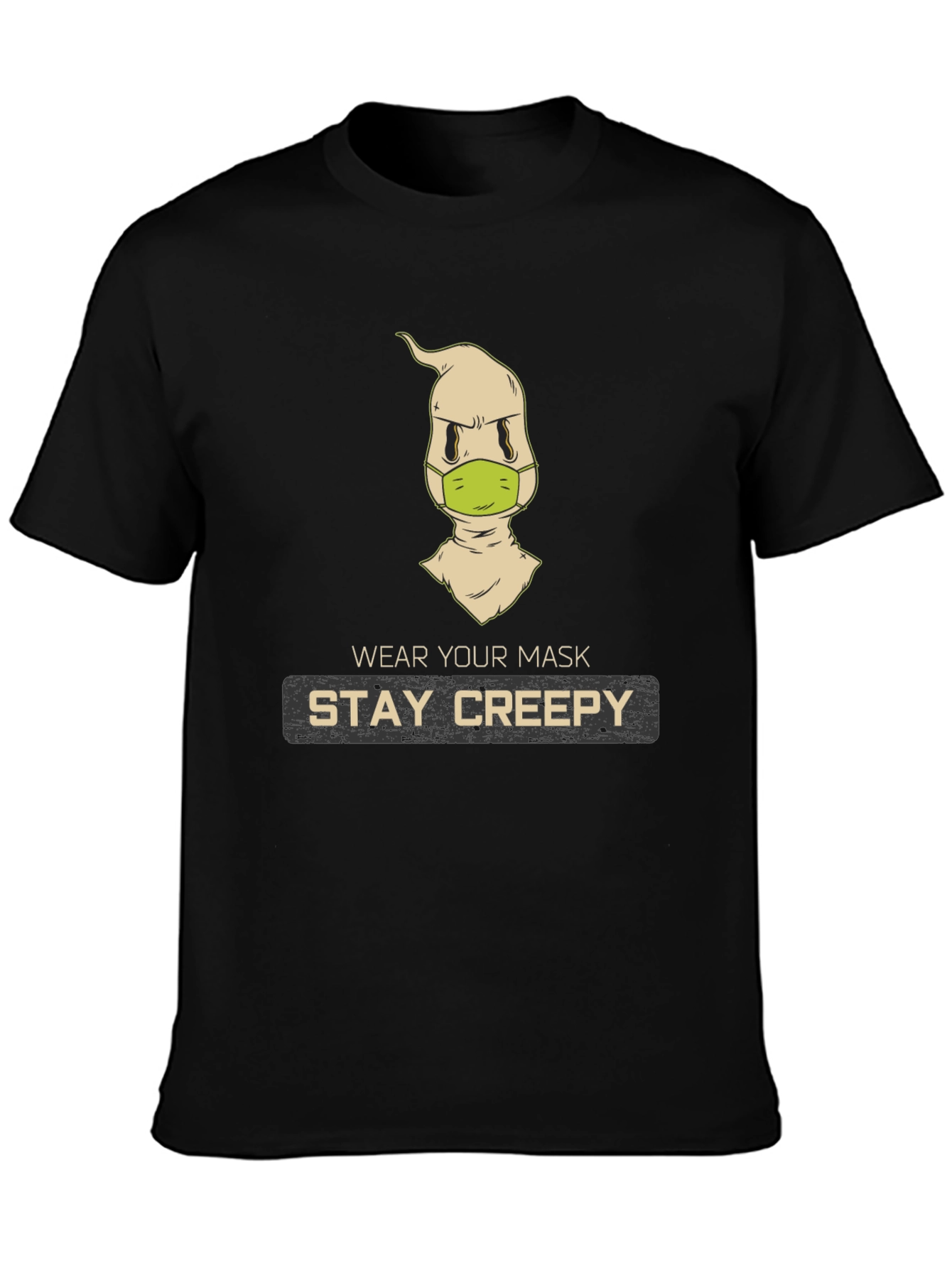 Stay Creepy Masked Ghost T-Shirt