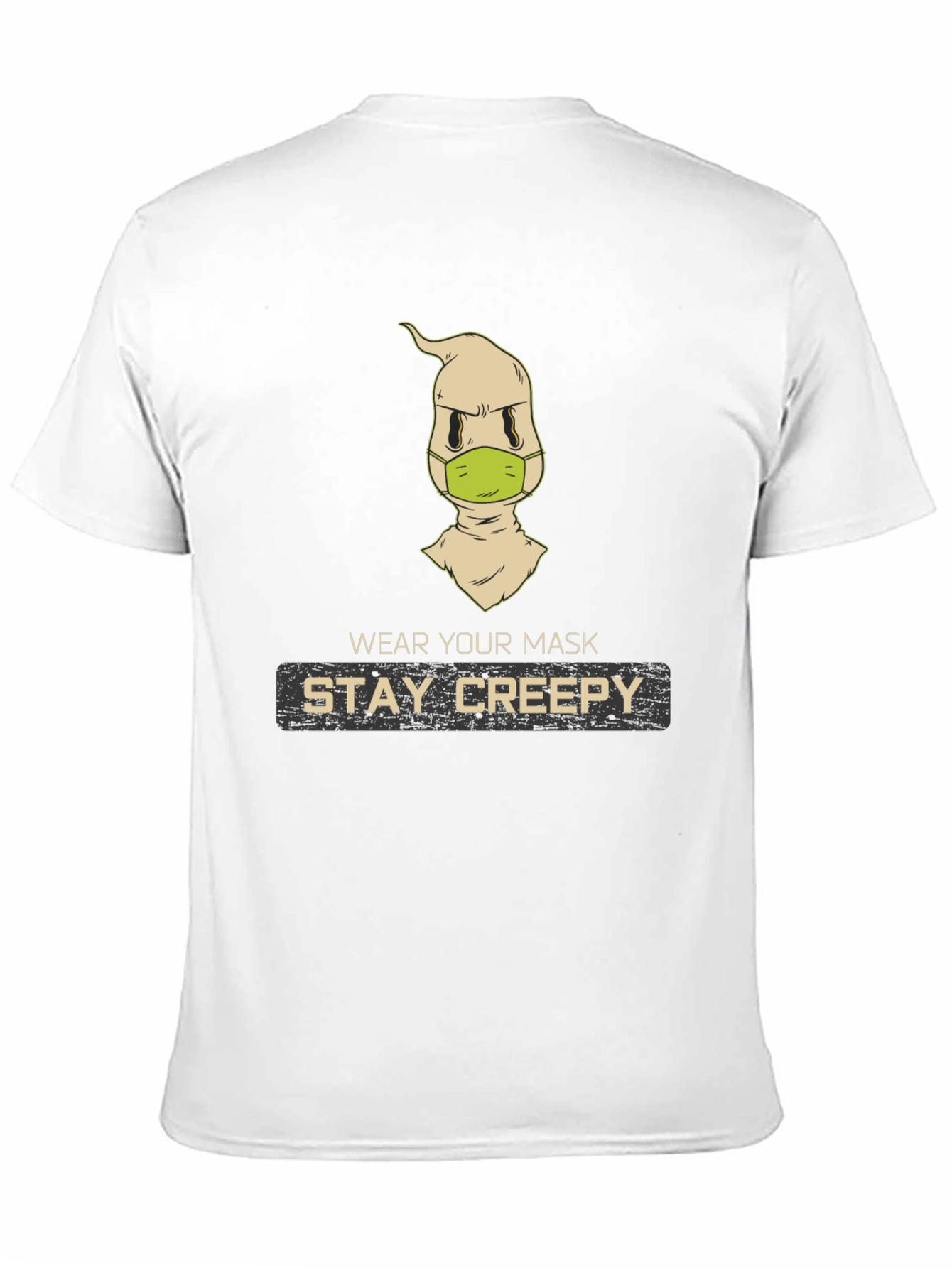 Stay Creepy Masked Ghost T-Shirt