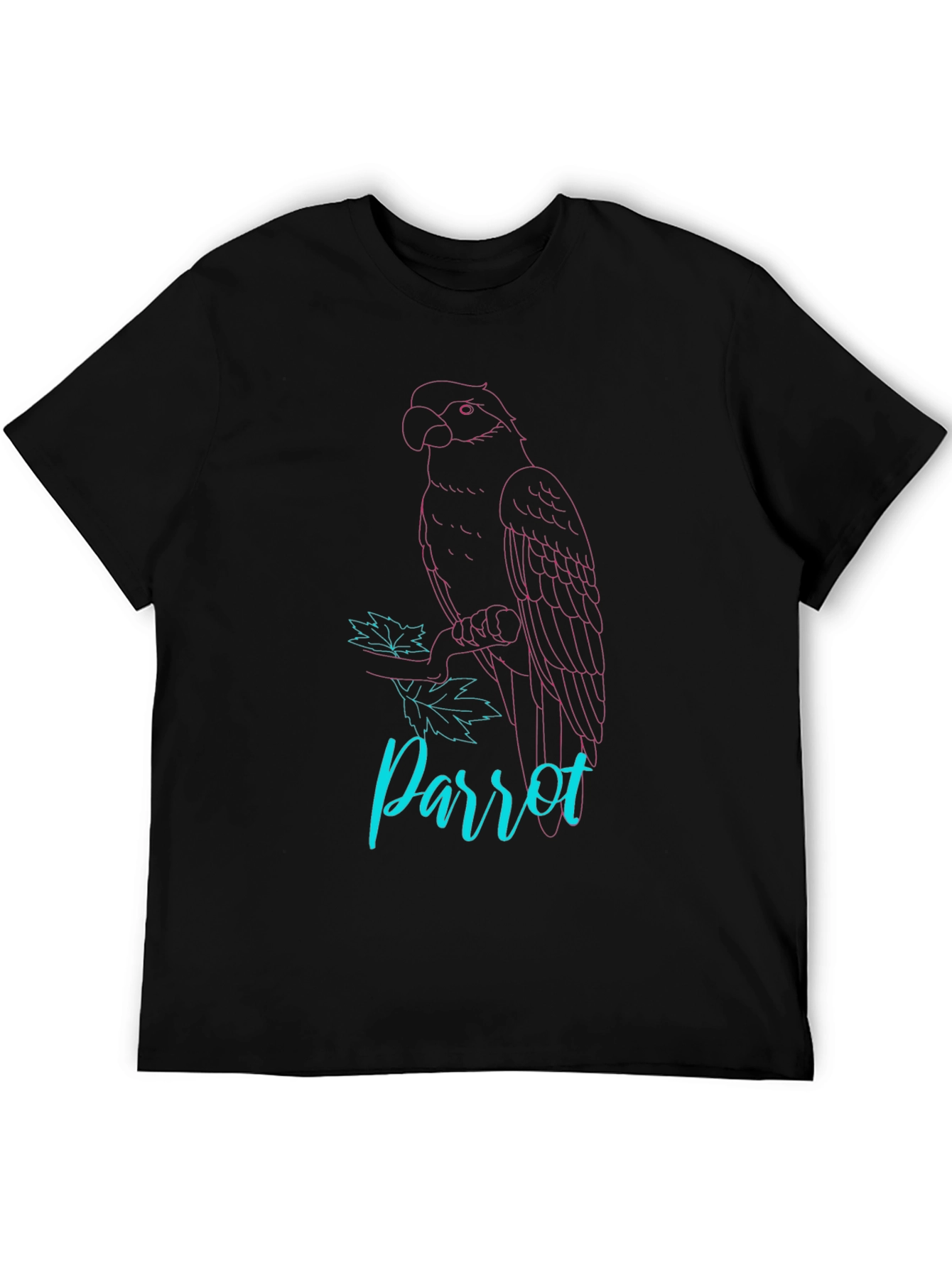 Parrot Graphic Tee - Casual Style