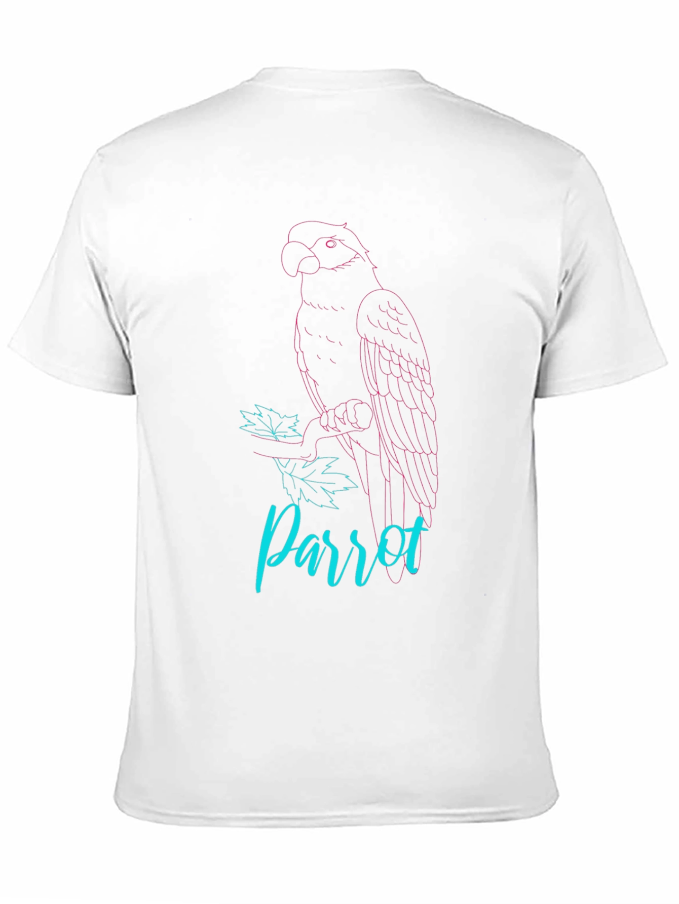 Parrot Graphic Tee - Casual Style