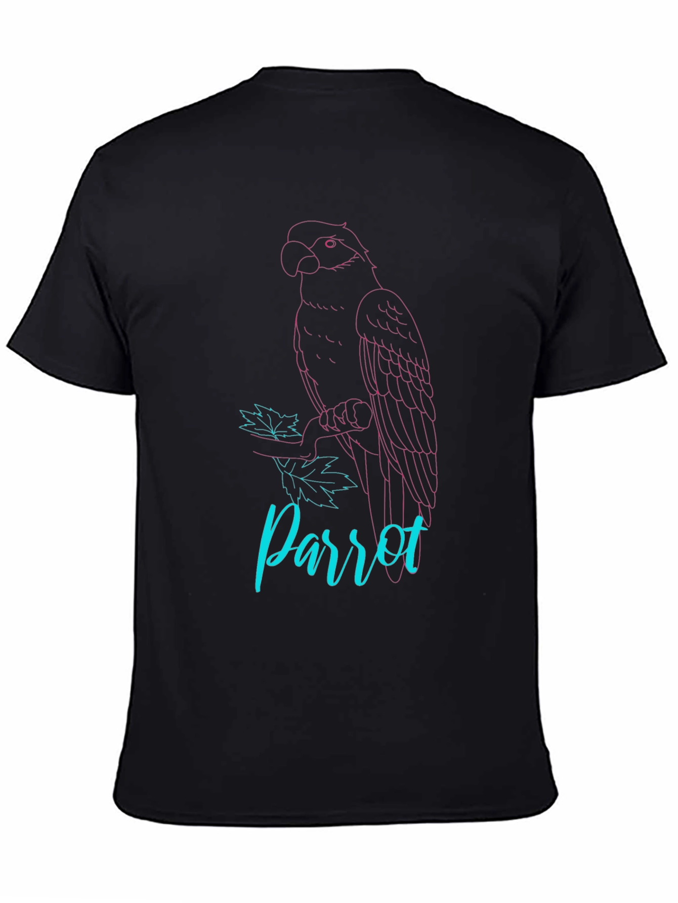 Parrot Graphic Tee - Casual Style