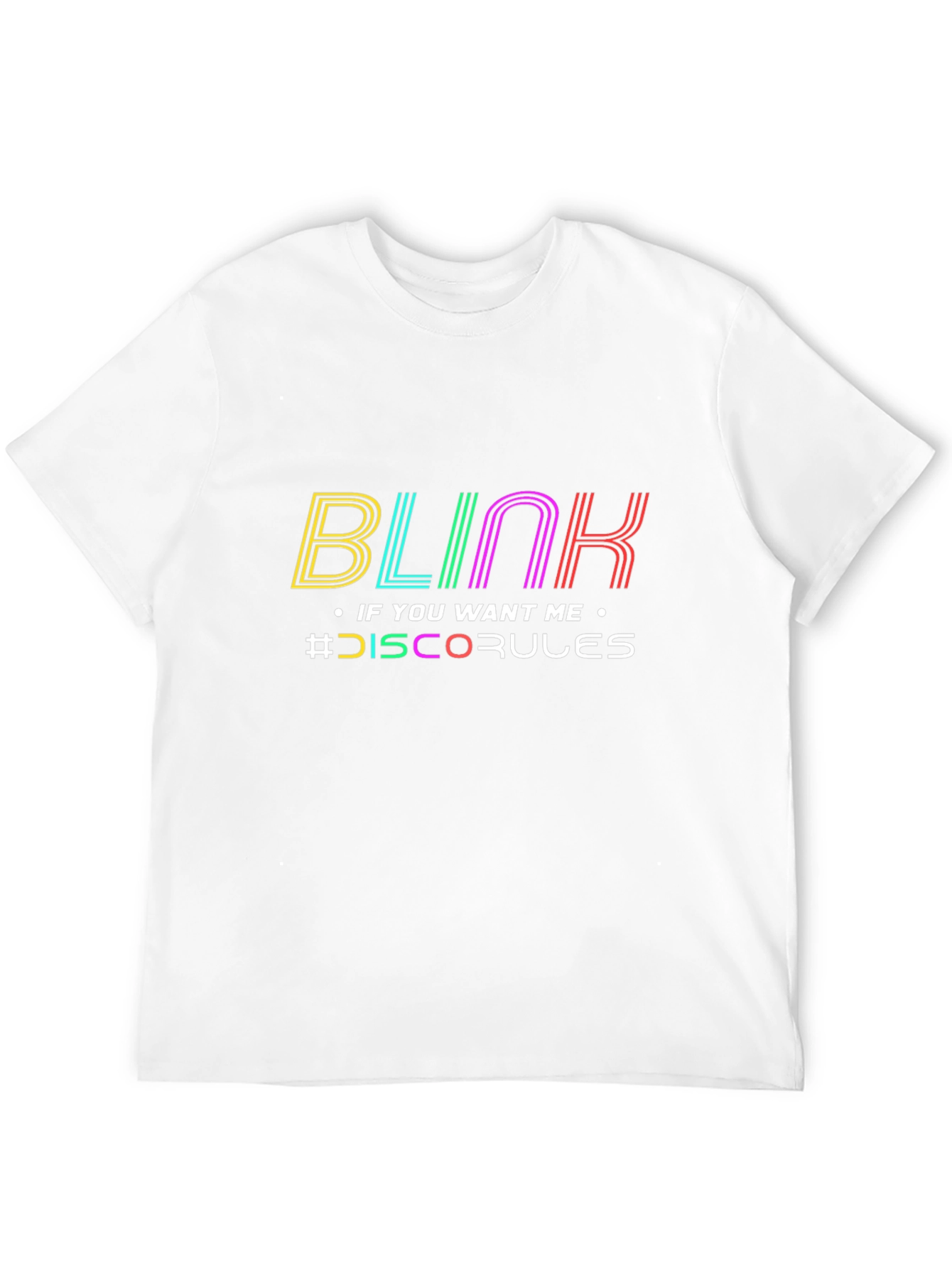 Blink Disco Rules Graphic Tee - Black
