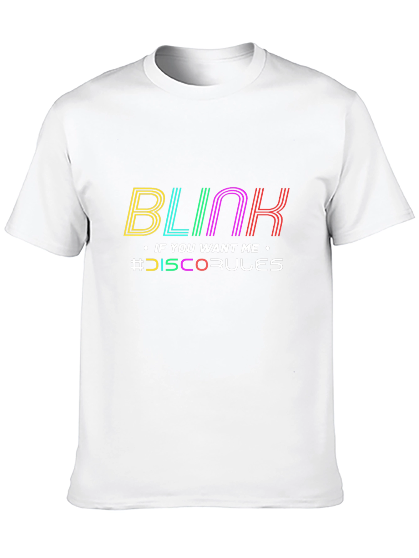 Blink Disco Rules Graphic Tee - Black