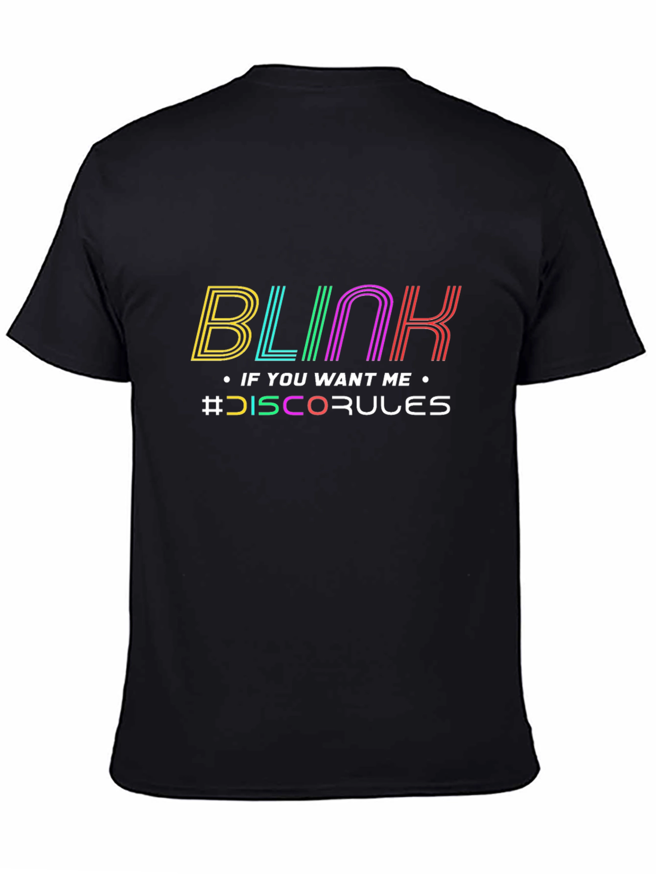 Blink Disco Rules Graphic Tee - Black