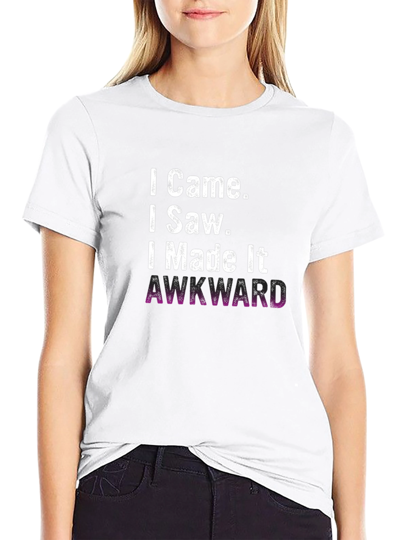 Awkward Humor Graphic Tee - Funny Sarcastic T-Shirt