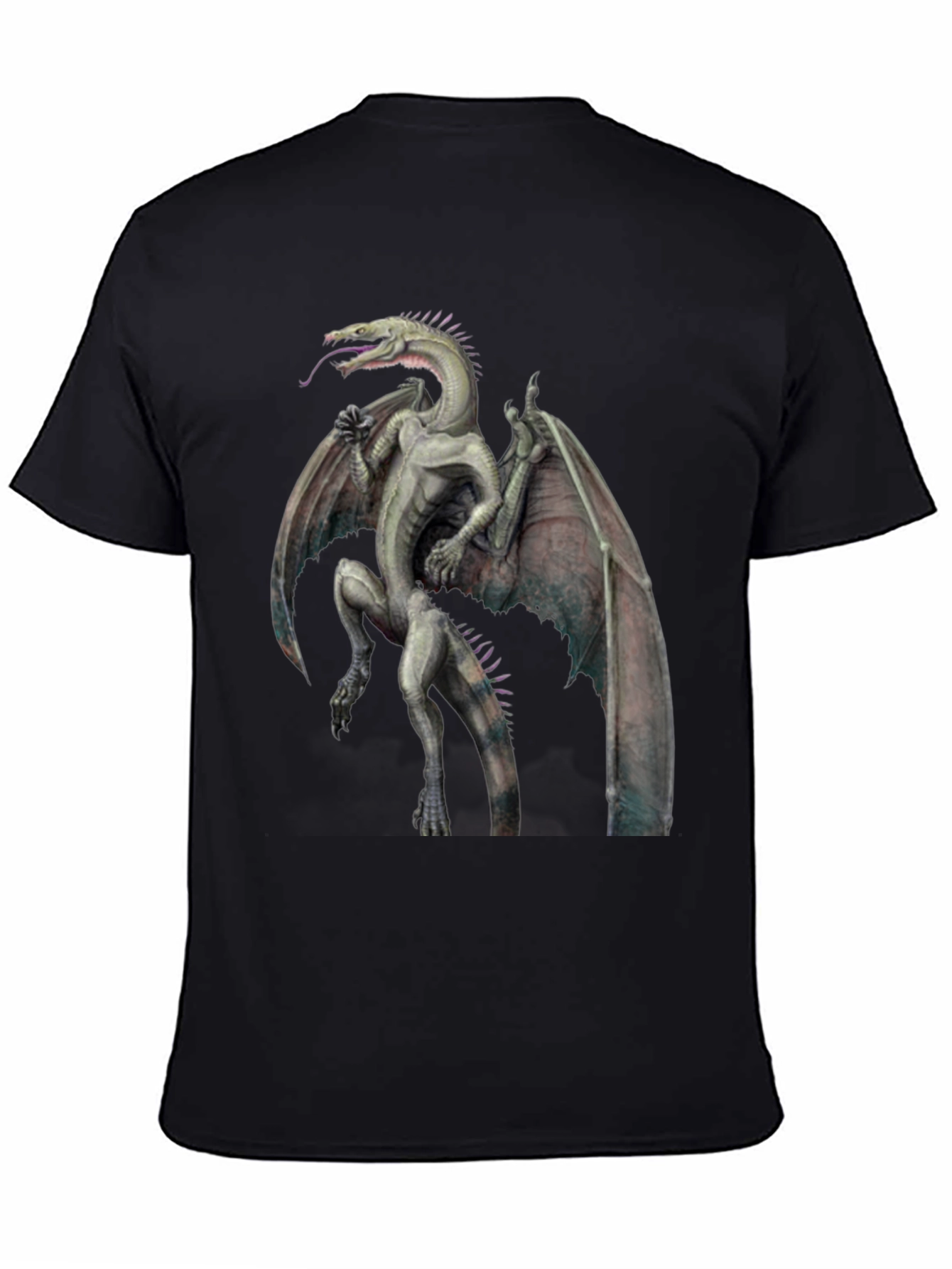Dragon Graphic Tee - Fantasy Creature T-Shirt