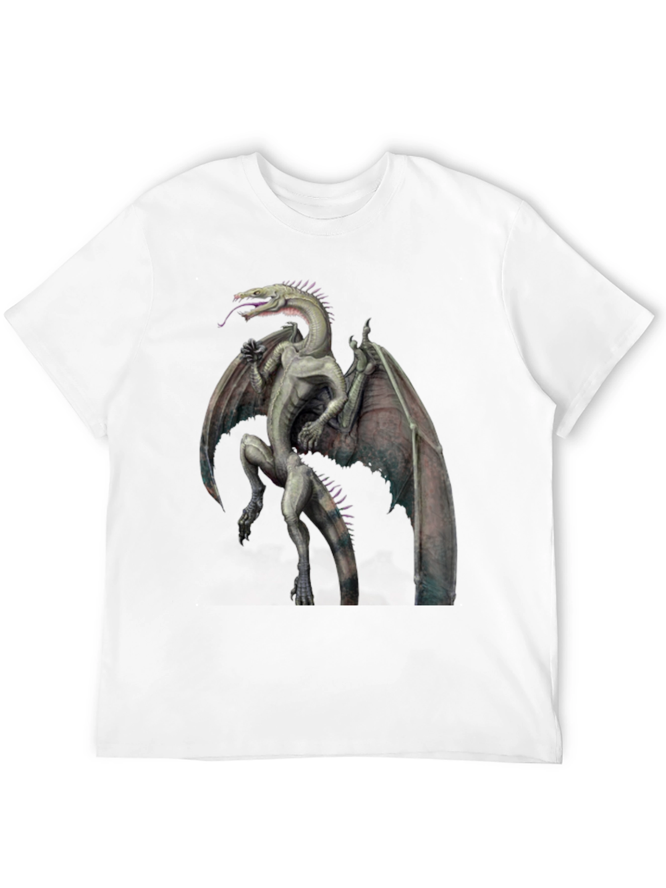 Dragon Graphic Tee - Fantasy Creature T-Shirt