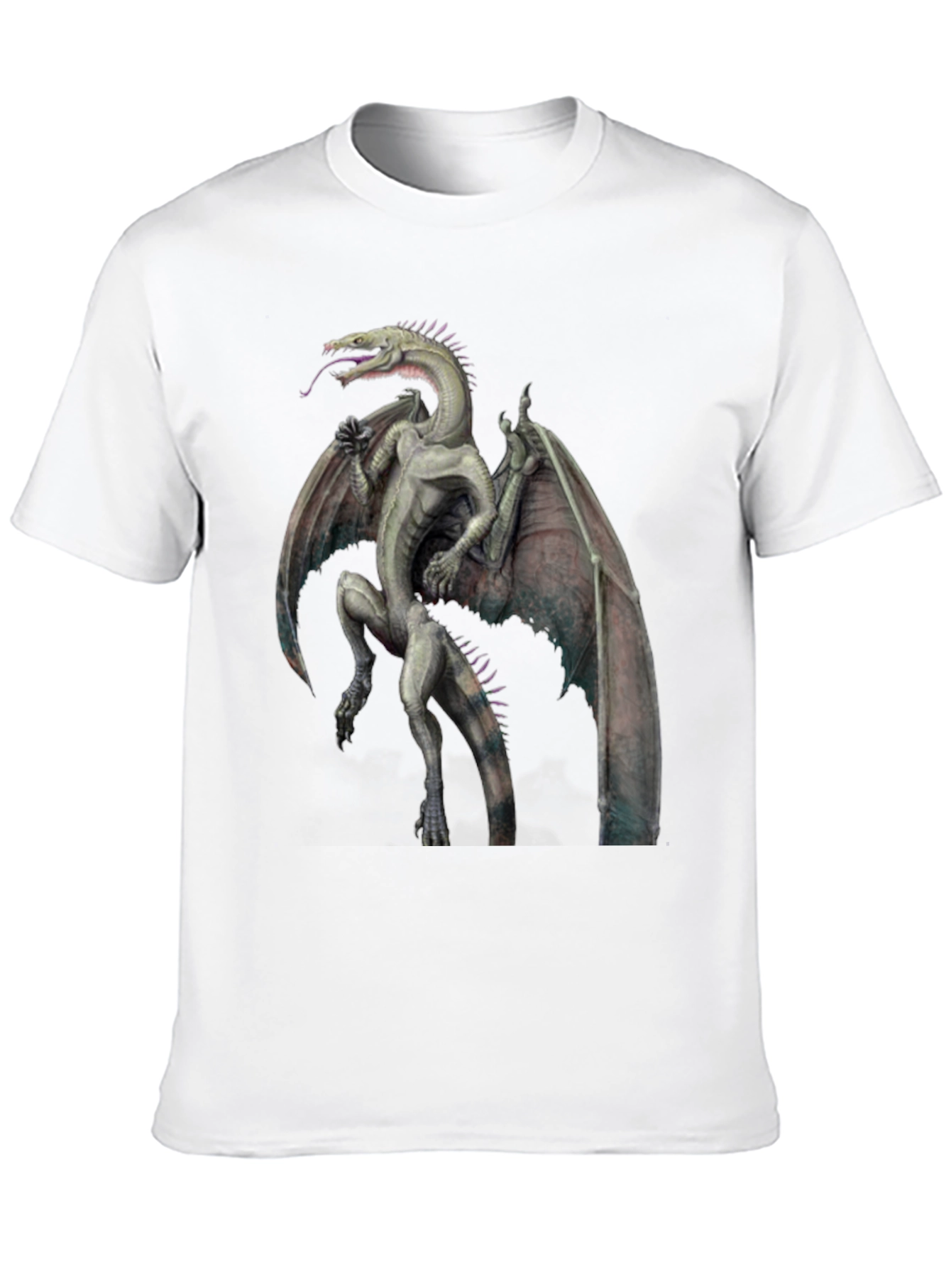 Dragon Graphic Tee - Fantasy Creature T-Shirt