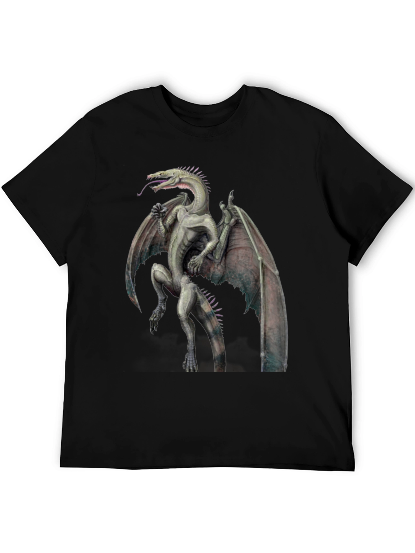 Dragon Graphic Tee - Fantasy Creature T-Shirt