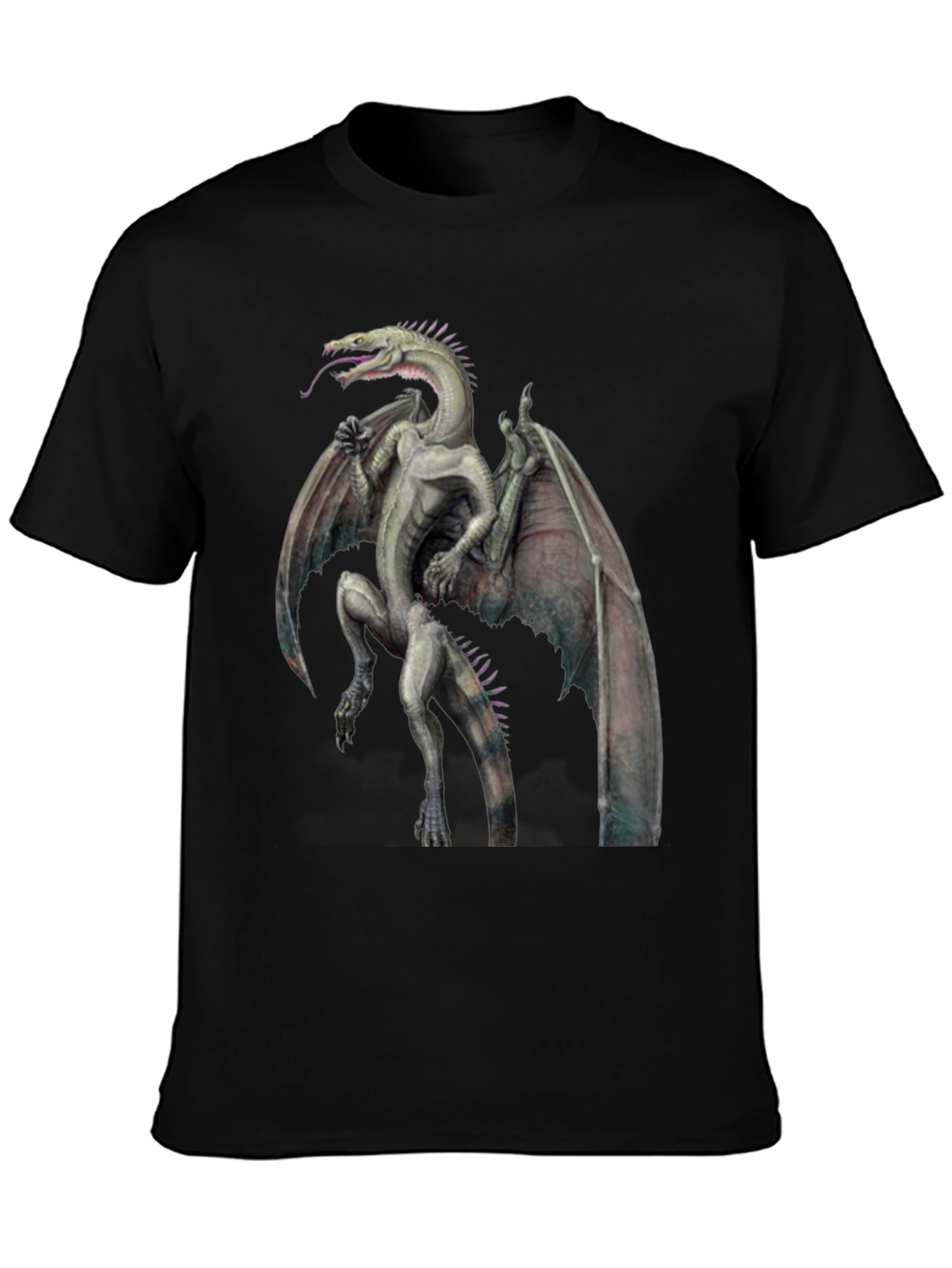 Dragon Graphic Tee - Fantasy Creature T-Shirt