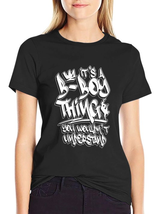 B-Boy Thing Graphic T-Shirt - Black