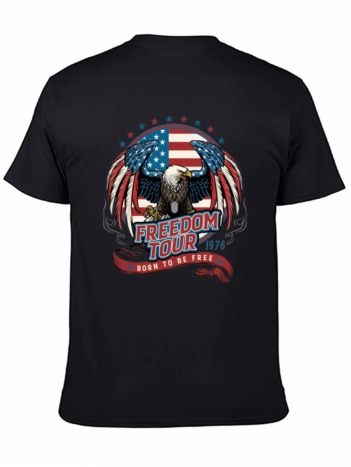 Freedom Tour 1976 Eagle Graphic T-Shirt