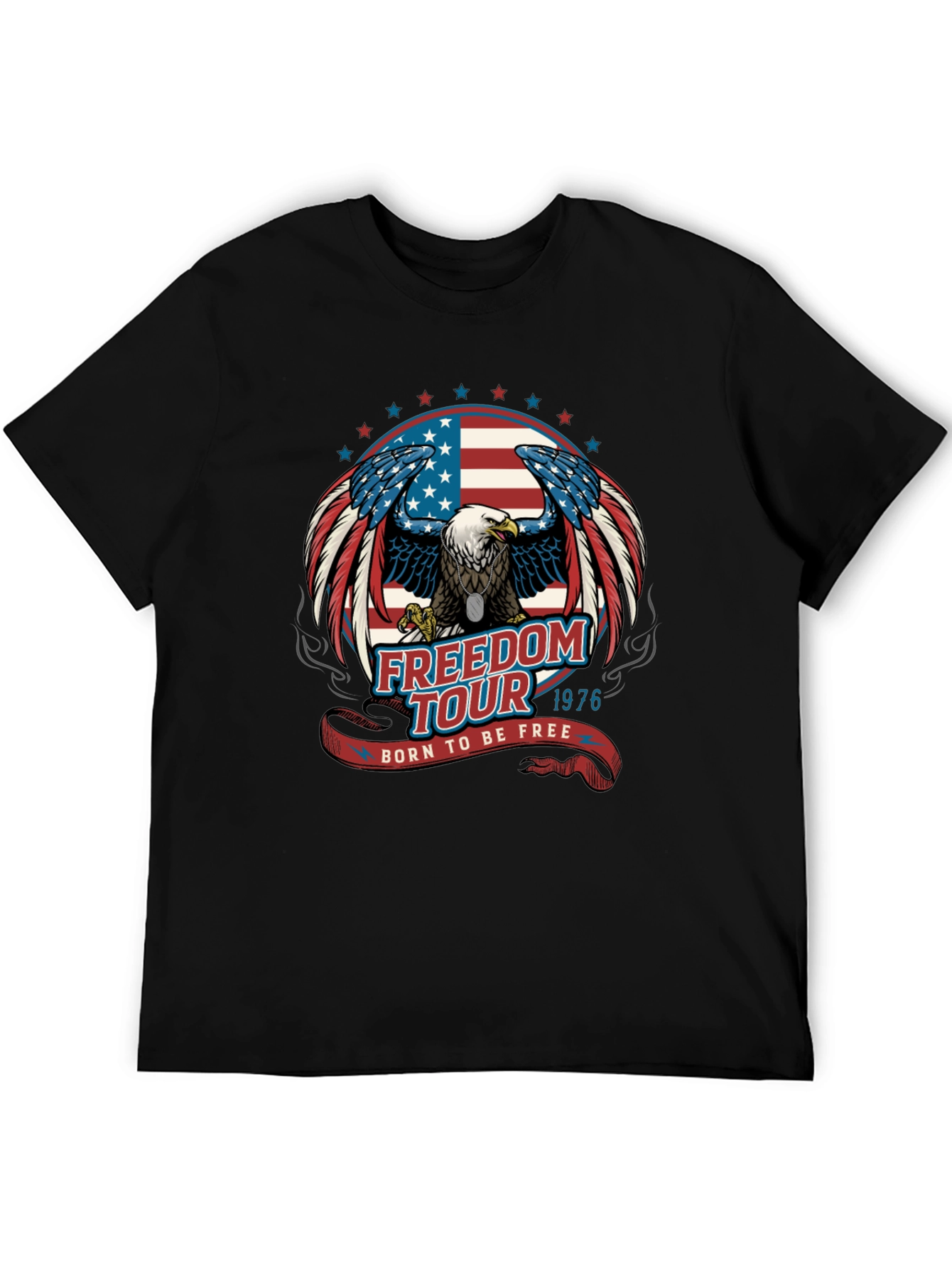 Freedom Tour 1976 Eagle Graphic T-Shirt