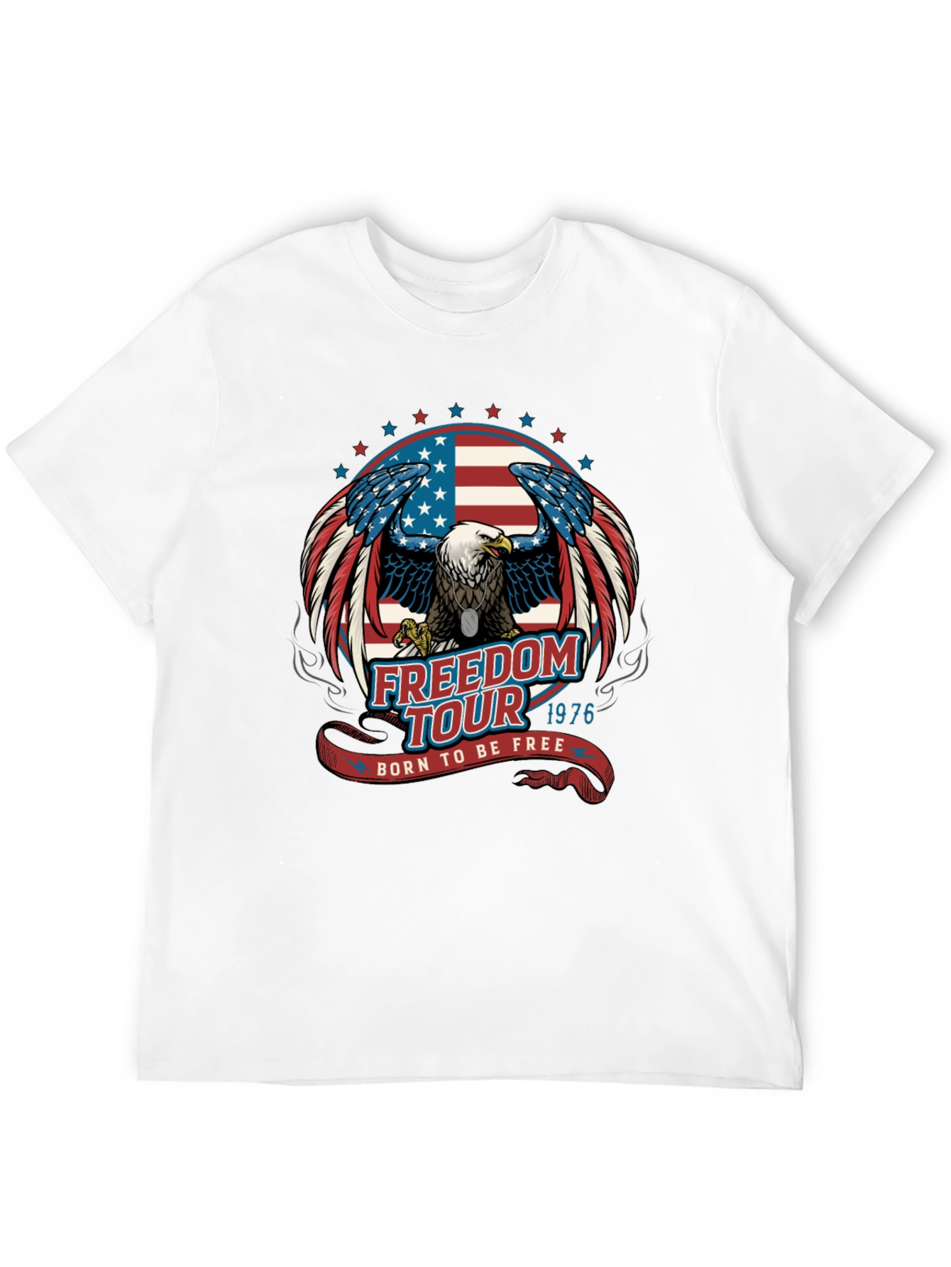 Freedom Tour 1976 Eagle Graphic T-Shirt