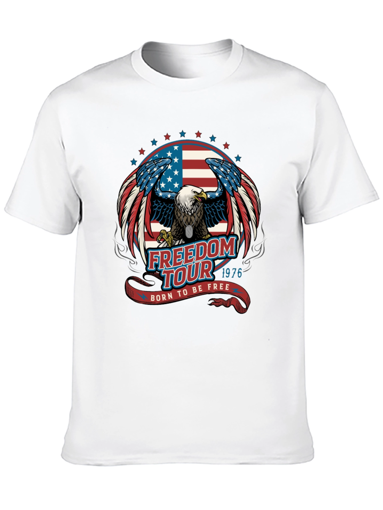 Freedom Tour 1976 Eagle Graphic T-Shirt