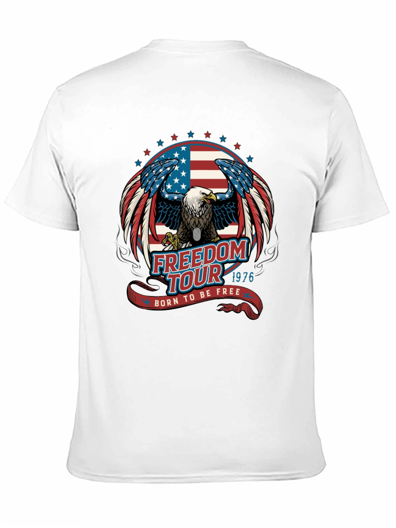 Freedom Tour 1976 Eagle Graphic T-Shirt