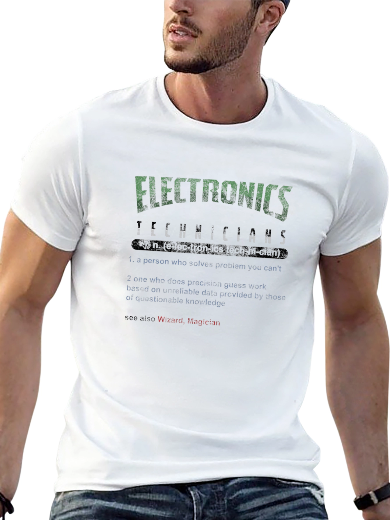 Electronics Technicians Funny Definition T-Shirt