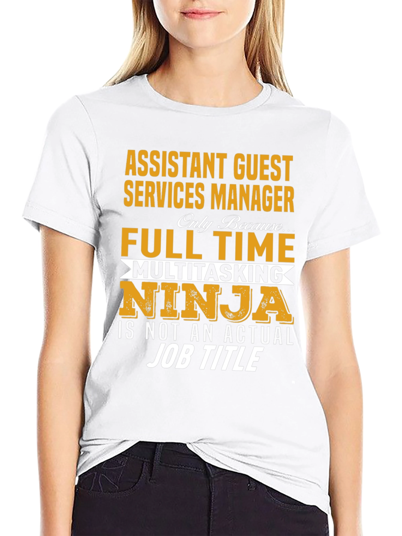 Assistant Guest Services Manager Novelty T-Shirt