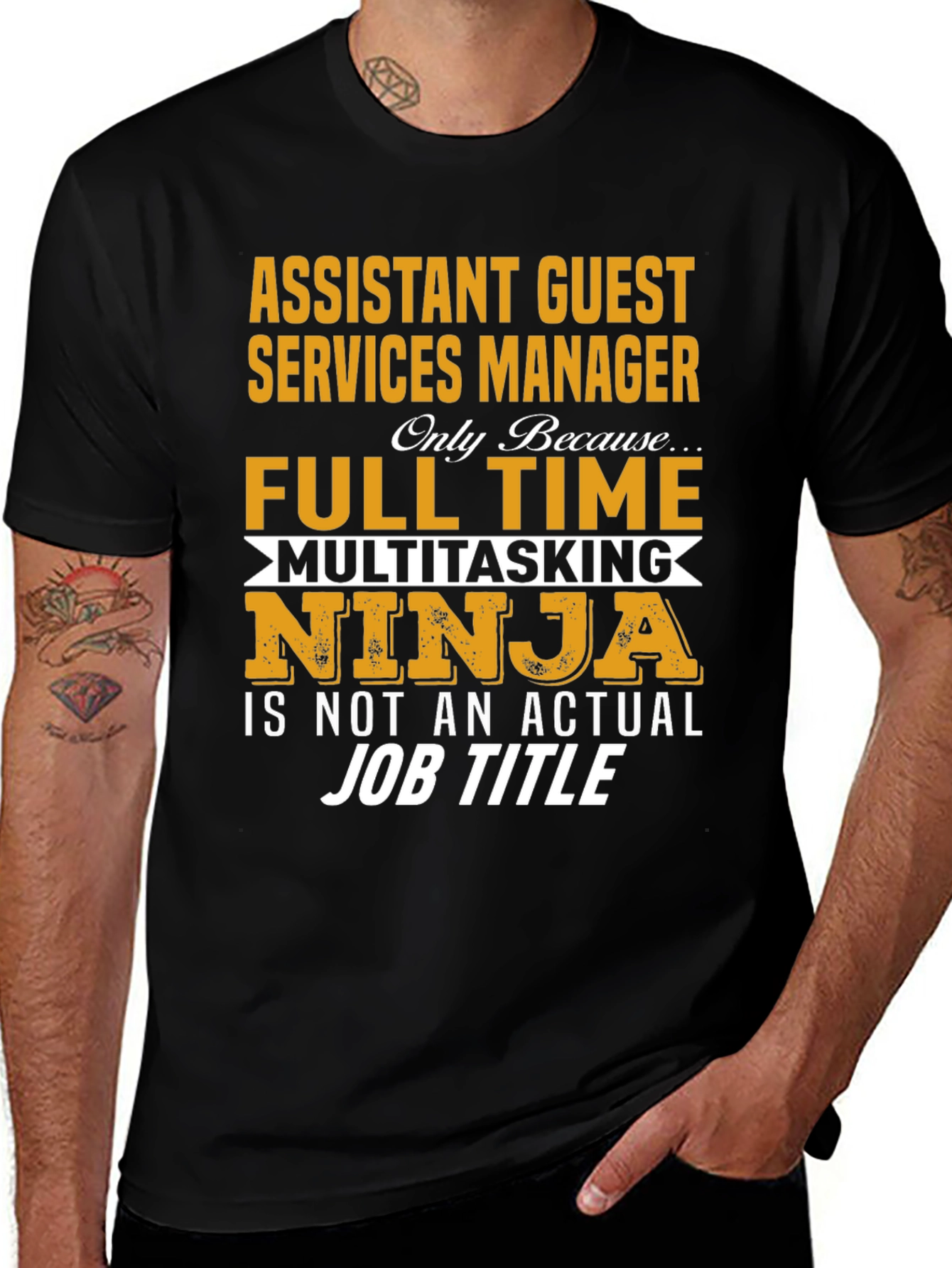 Assistant Guest Services Manager Novelty T-Shirt