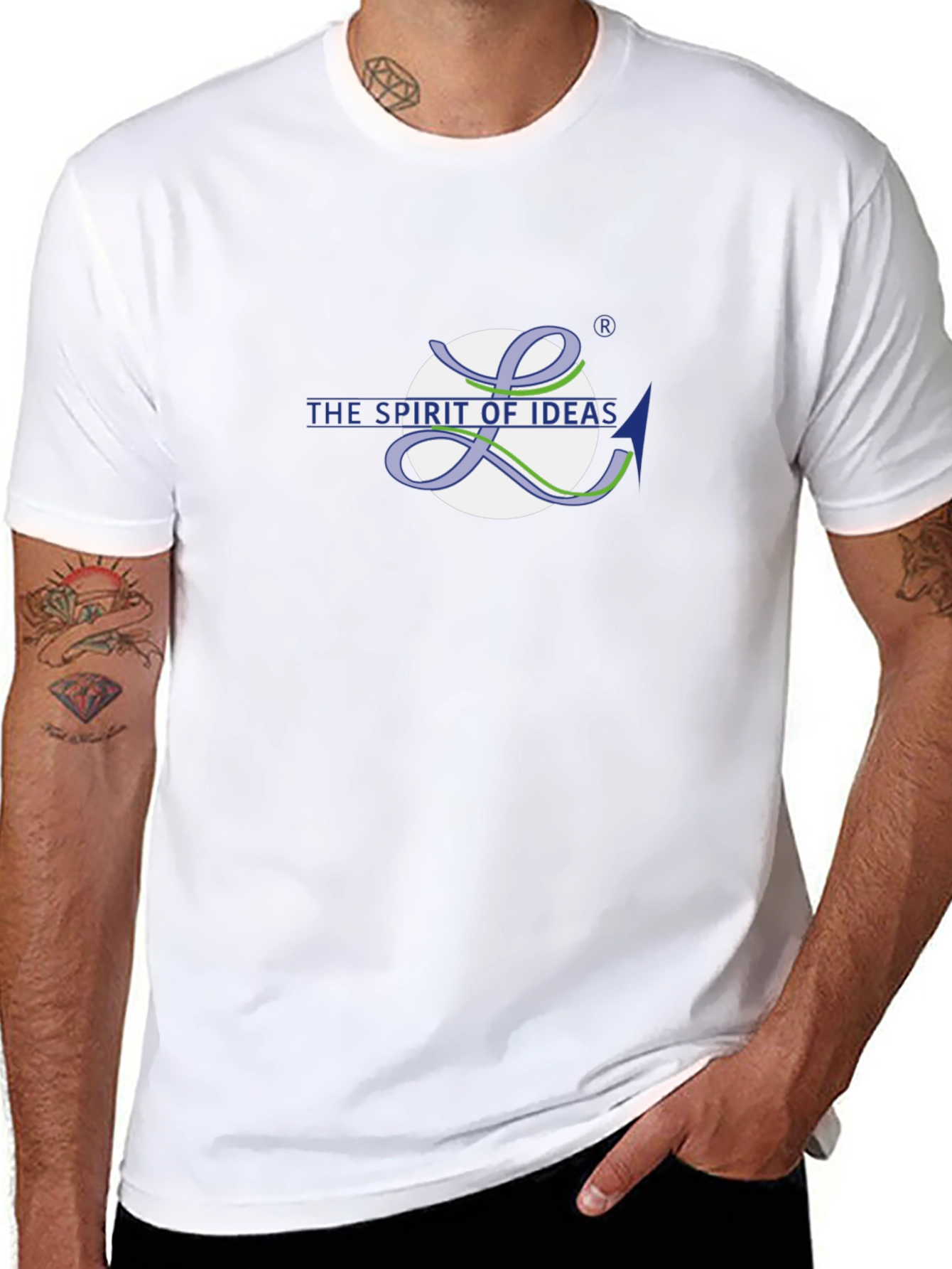 The Spirit of Ideas Black T-Shirt